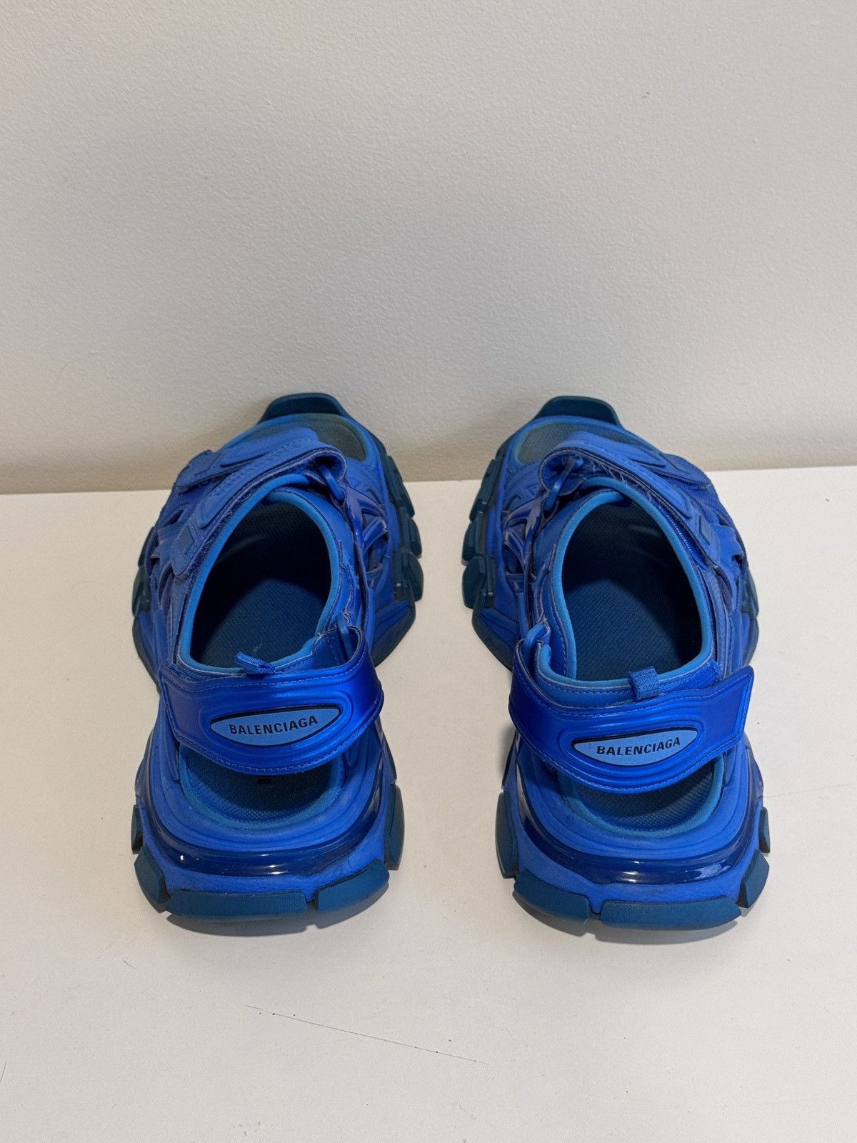 Balenciaga Balenciaga Track Sandal blue - Men's Size US 8 / EU 41 - 3 Thumbnail