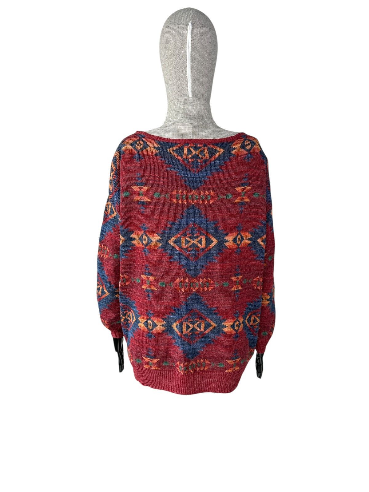 Denim & Supply Ralph Lauren DENIM & SUPPLY RALPH LAUREN Aztec Pattern Cotton Sweater Size M / US 6-8 / IT 42-44 - 3 Thumbnail