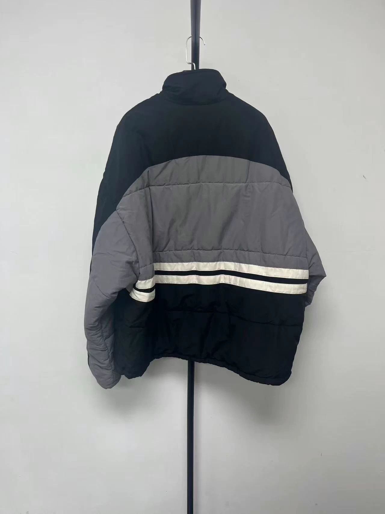 Balenciaga Balenciaga Grey Logo Zip-Up Long Sleeve Jacket Men's S Size US S / EU 44-46 / 1 - 2 Thumbnail