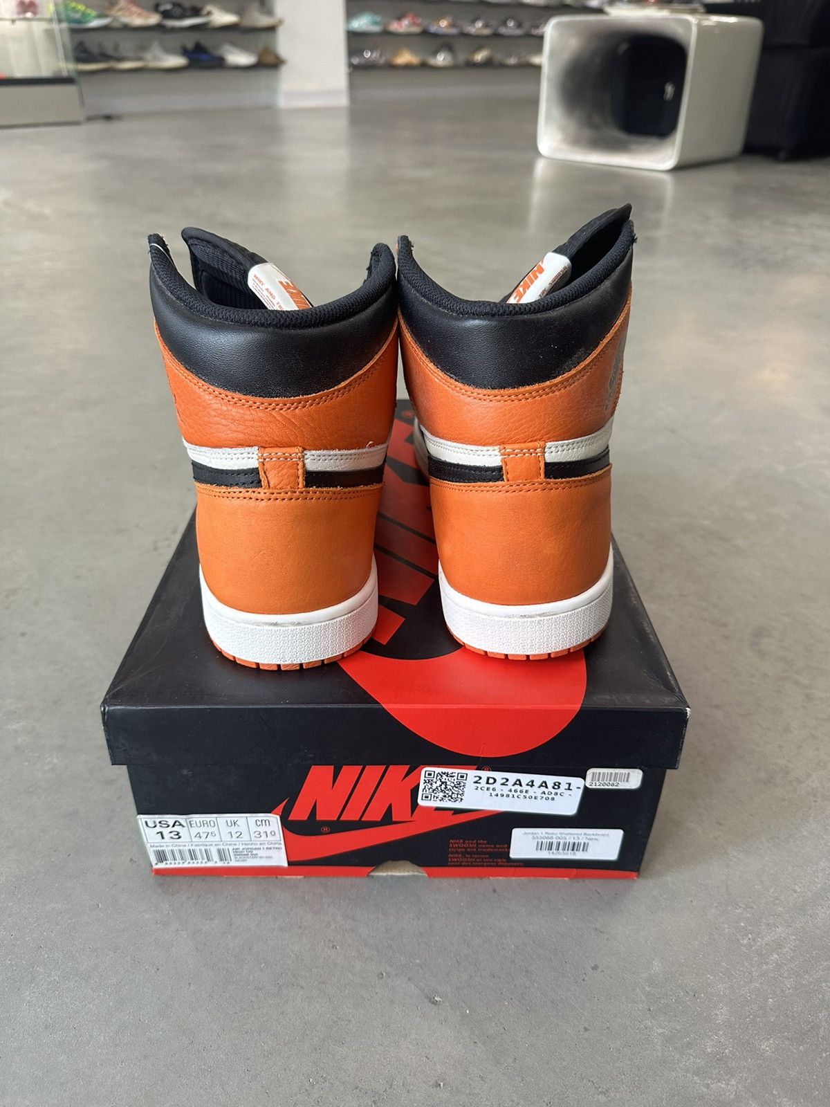 Jordan Brand × Nike AJ1 Shattered Backboard Size US 13 / EU 46 - 3 Thumbnail
