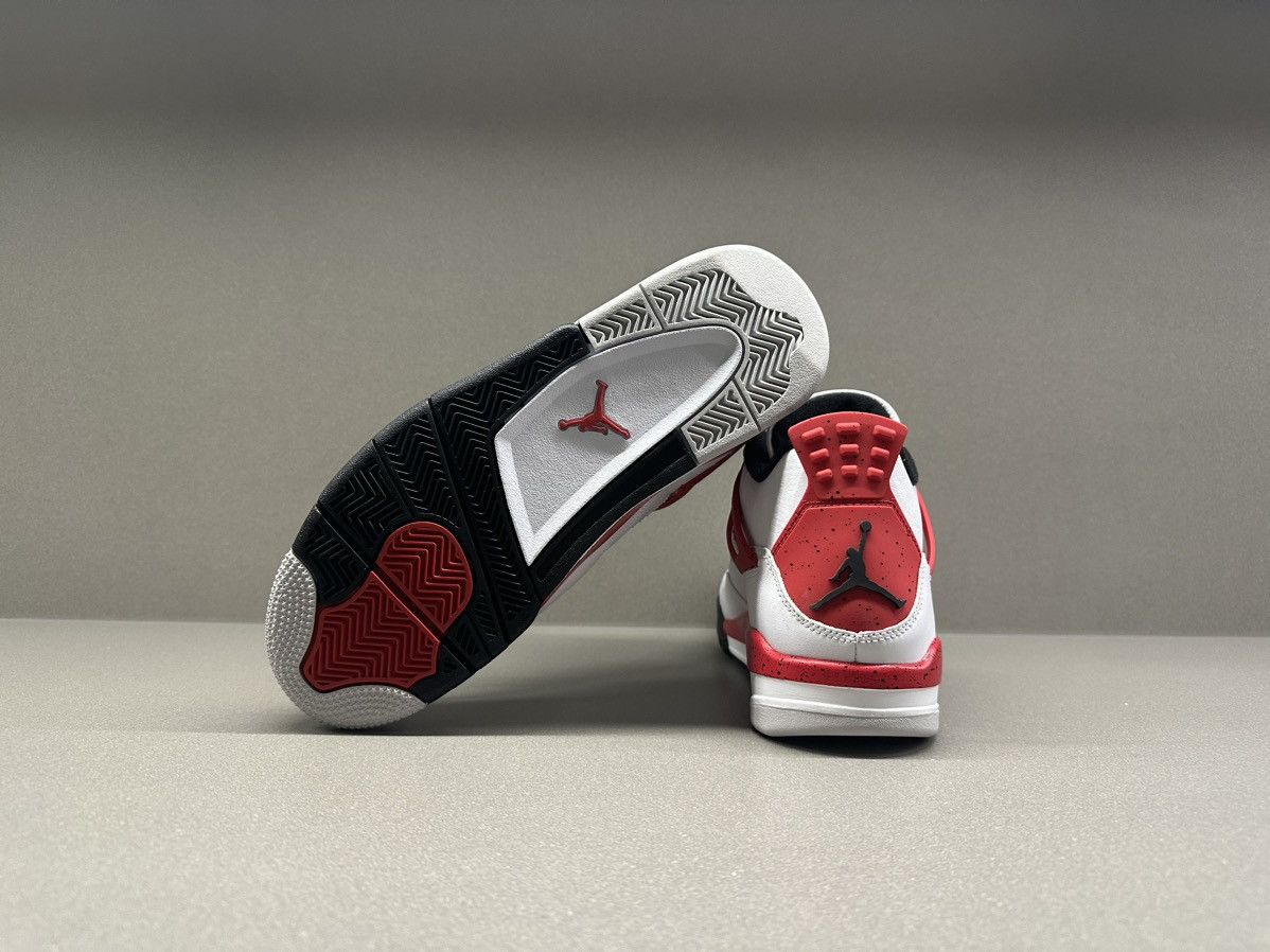Jordan Brand Jordan 4 Retro Red Cement Size US 9 / EU 42 - 8 Thumbnail