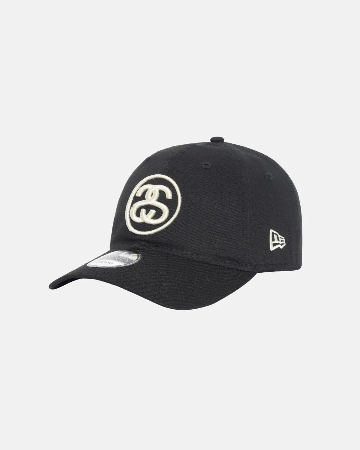 Stussy Stussy x New Era “SS” link 9twenty cap black | Grailed