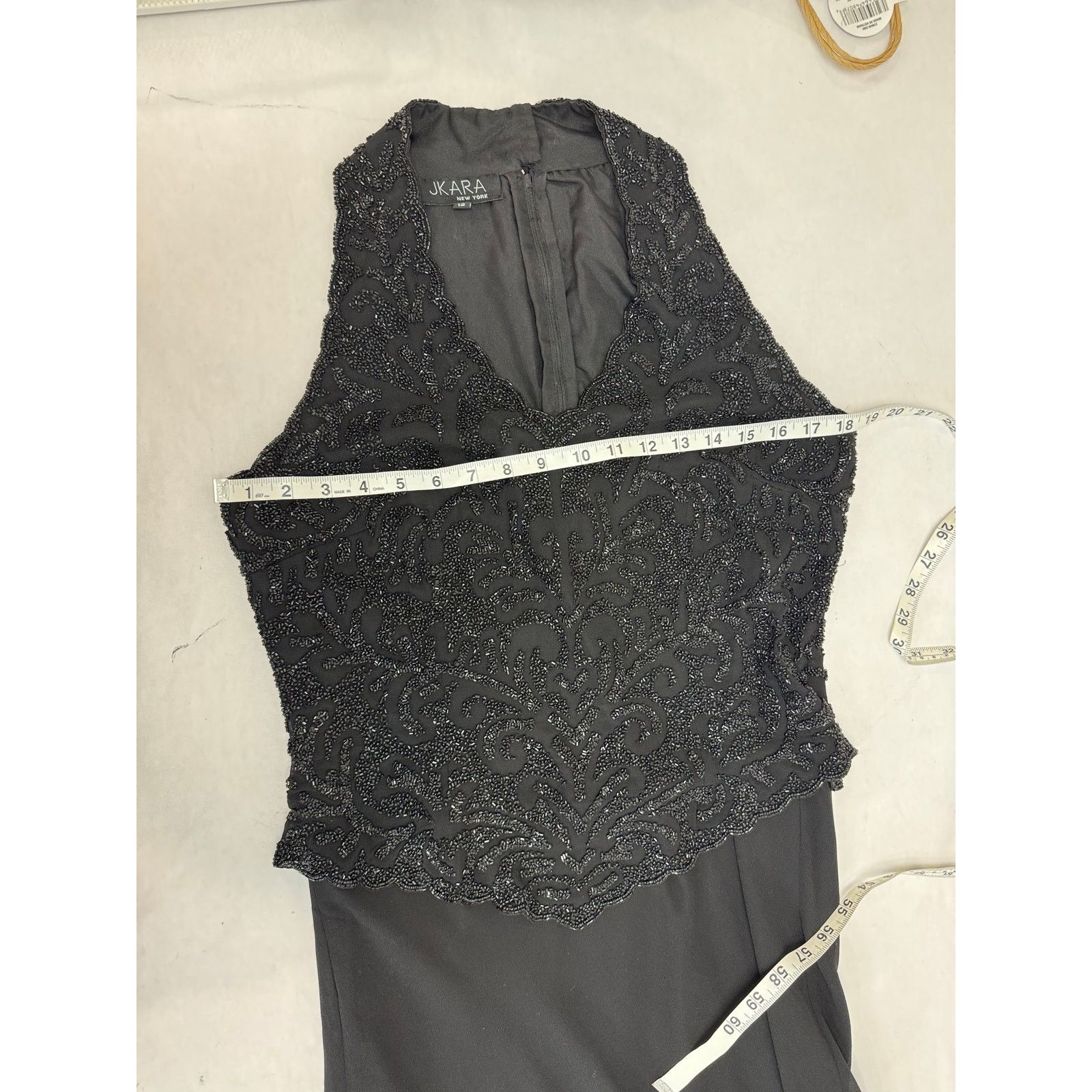 Other Jkara Beaded Gown Long Mother-of-the-Bride Dress Size 12 Size XL / US 12-14 / IT 48-50 - 4 Thumbnail