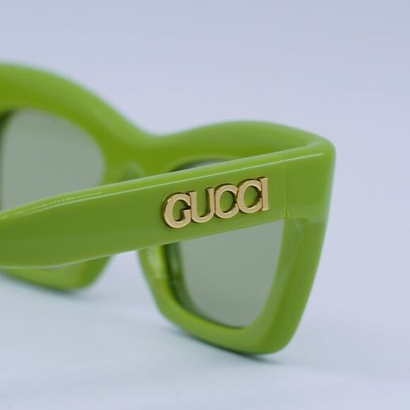 Gucci 🕶️ New Gucci GG1773S 006 Acid Green Sunglasses Size ONE SIZE - 11 Thumbnail