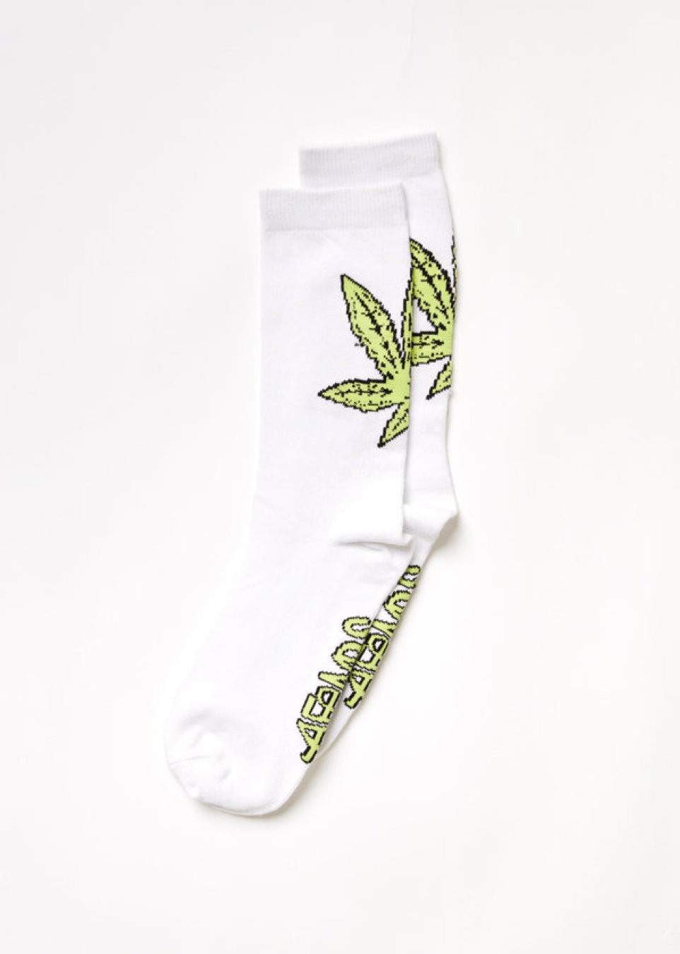 Afends BNWT Afends - Coasting - Hemp Weed Socks One Pack / White Size ONE SIZE - 2 Thumbnail