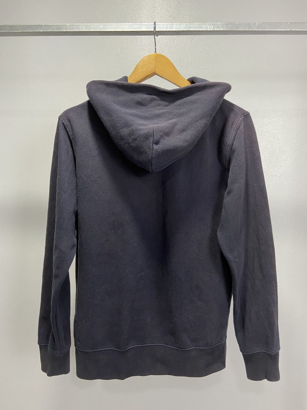 Thrashed faded Vintage Majestic N.Y hoodie