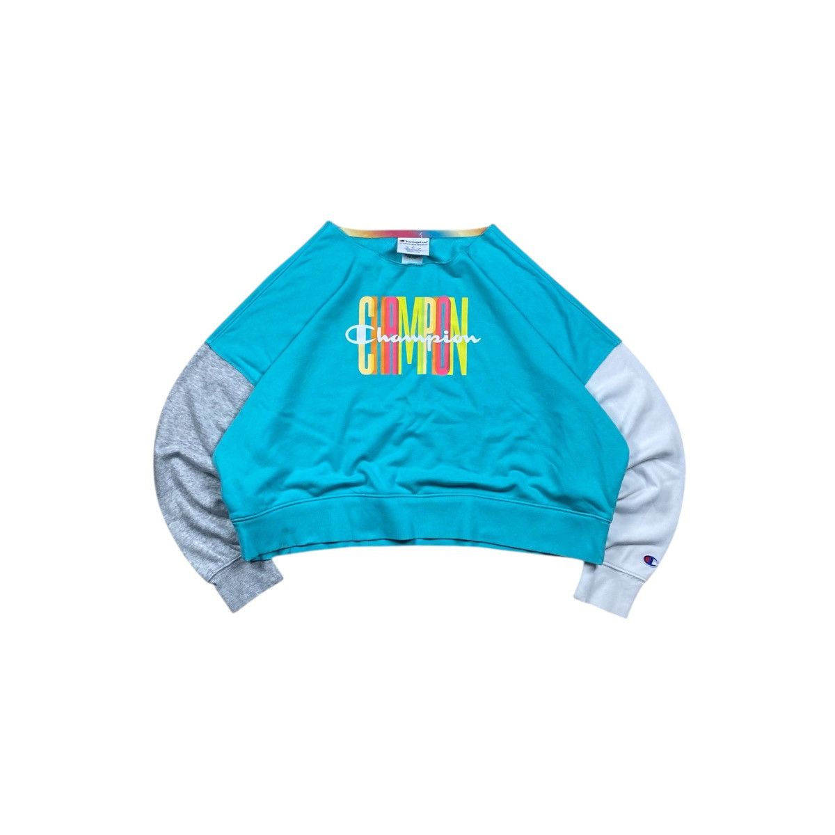 Champion Champion Wide Crop Boxy Crewneck Size L / US 10 / IT 46 - 1 Thumbnail
