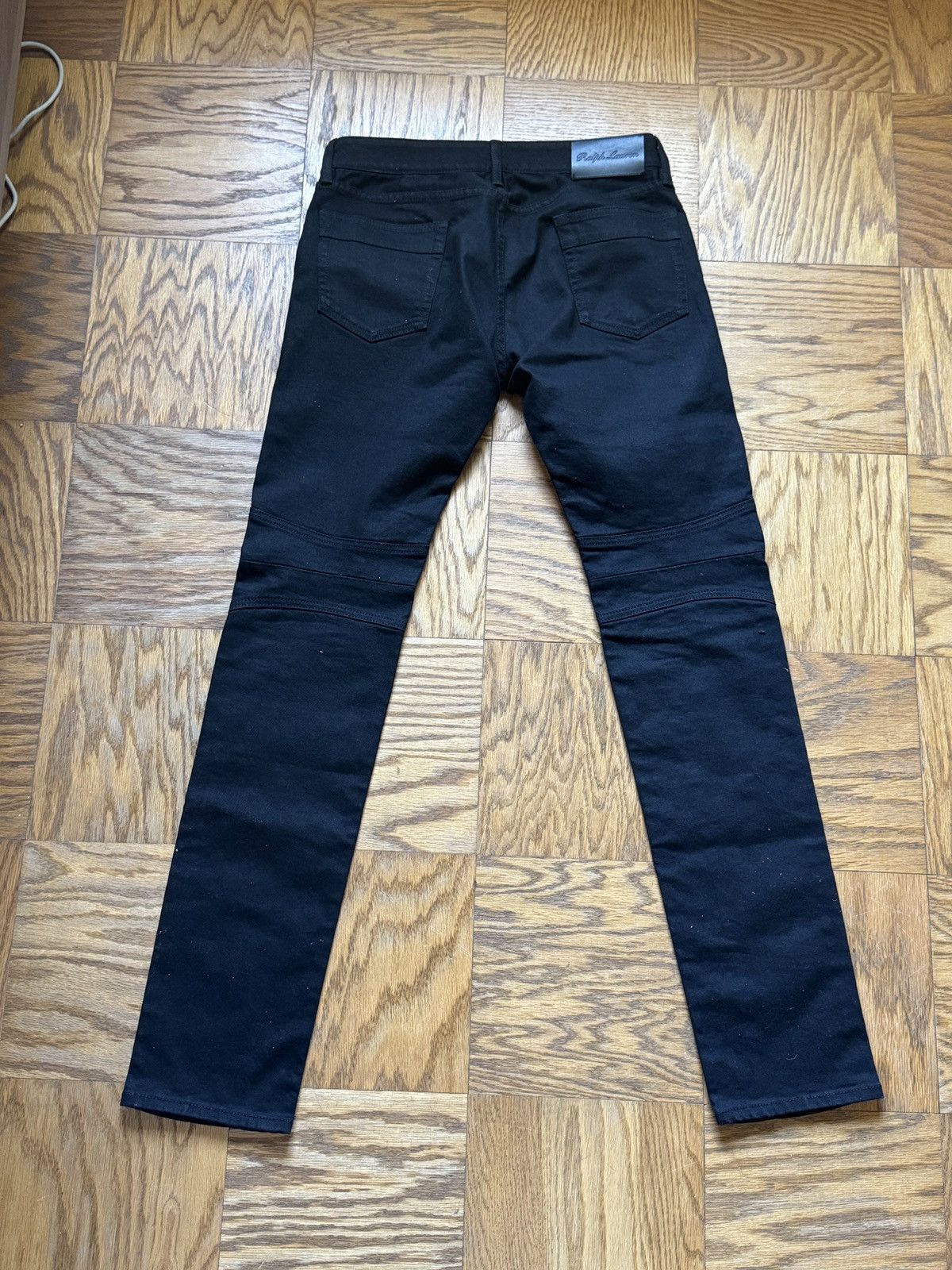 Ralph Lauren Purple Label Purple Label Ralph Lauren Skinny Moto Jeans Size US 30 / EU 46 - 7 Thumbnail