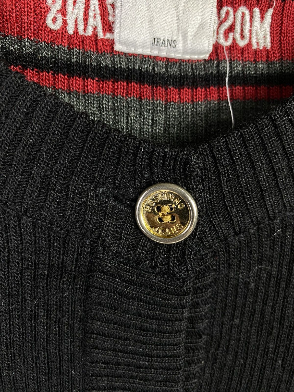Designer × Moschino moschino stripes cardigan Size US S / EU 44-46 / 1 - 5 Thumbnail