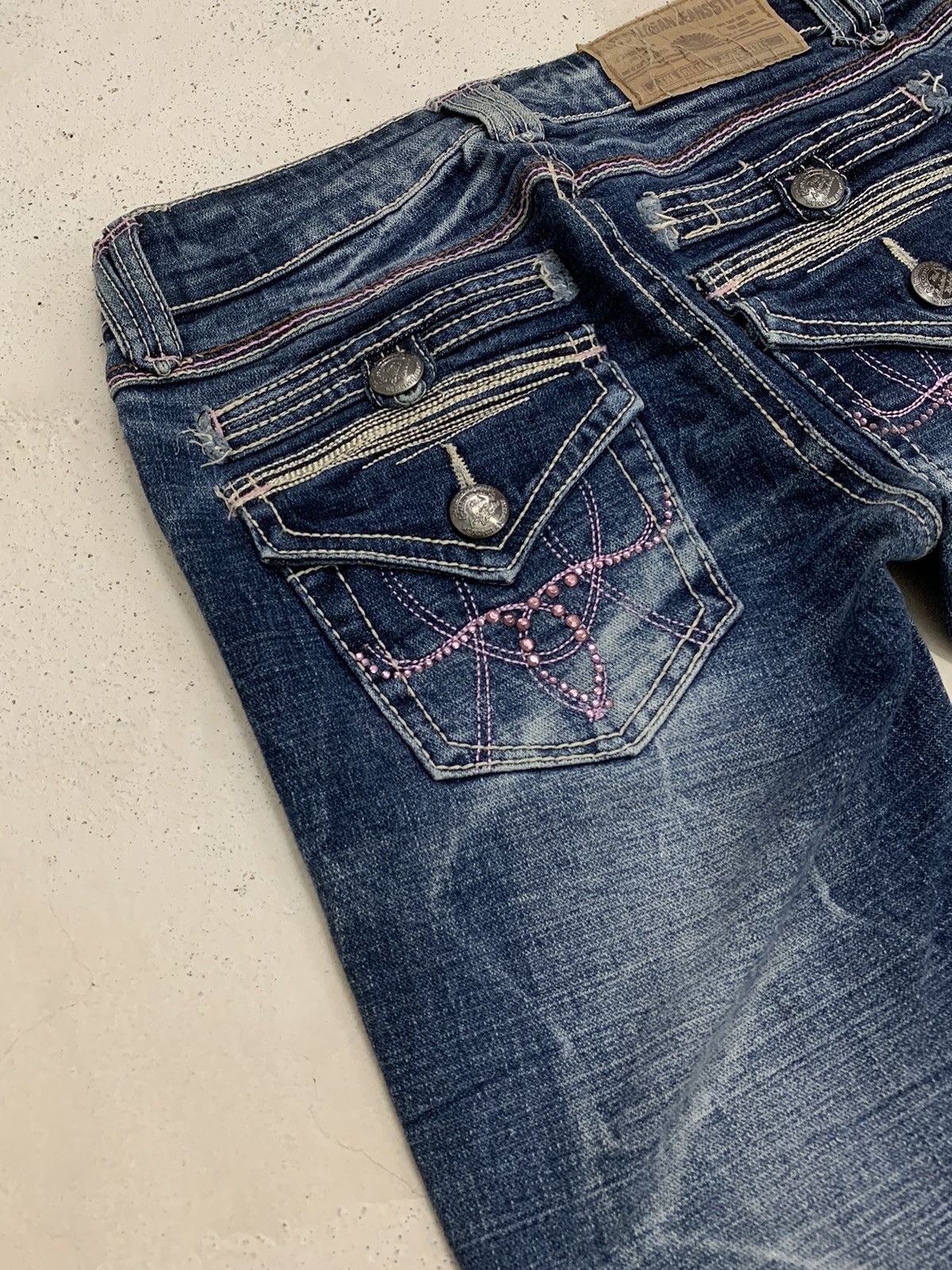 If Six Was Nine × Japanese Brand × Vintage Jessy Logan Vintage Assymetrical Comb Whisker Flare Size US 27 - 15 Thumbnail