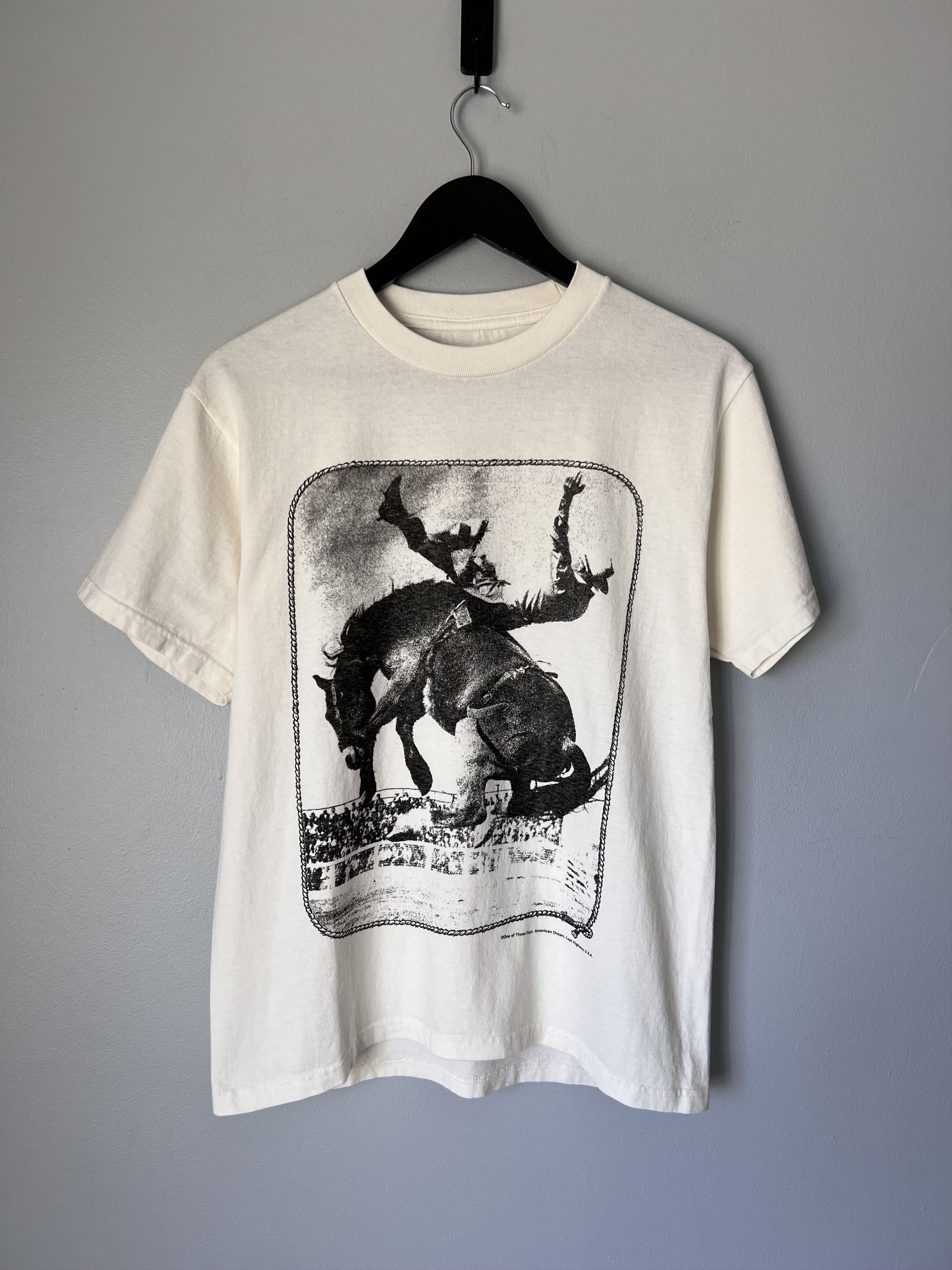 One Of These Days Last Riding Tee in White