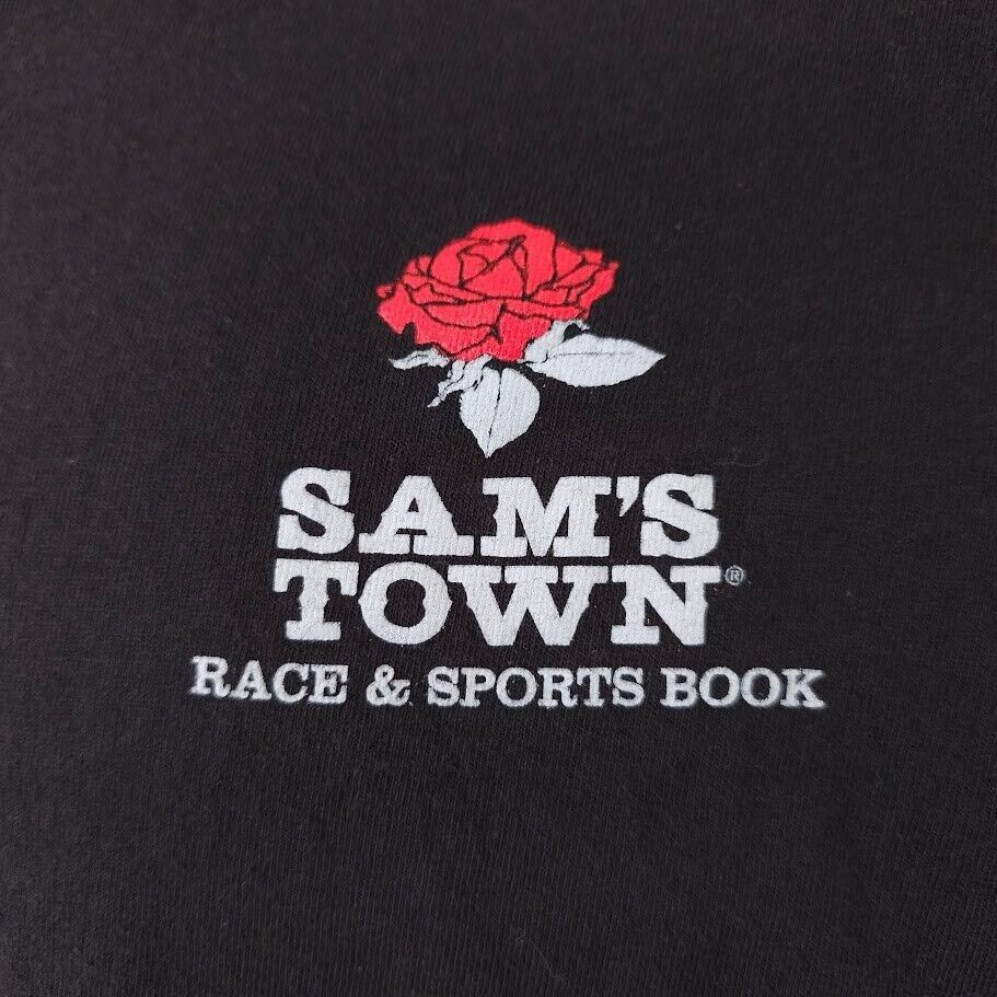 Delta Kentucky Derby Day T Shirt Mens Size XL Black 2009 Sams Town Size US XL / EU 56 / 4 - 3 Thumbnail