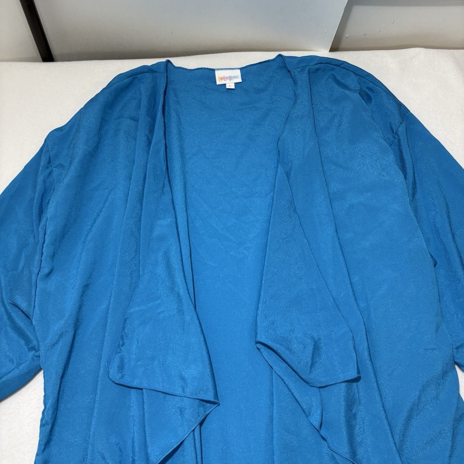 Other LuLaRoe Shirley Large Duster Cardigan Super Cover Up Kimono Size L / US 10 / IT 46 - 2 Thumbnail