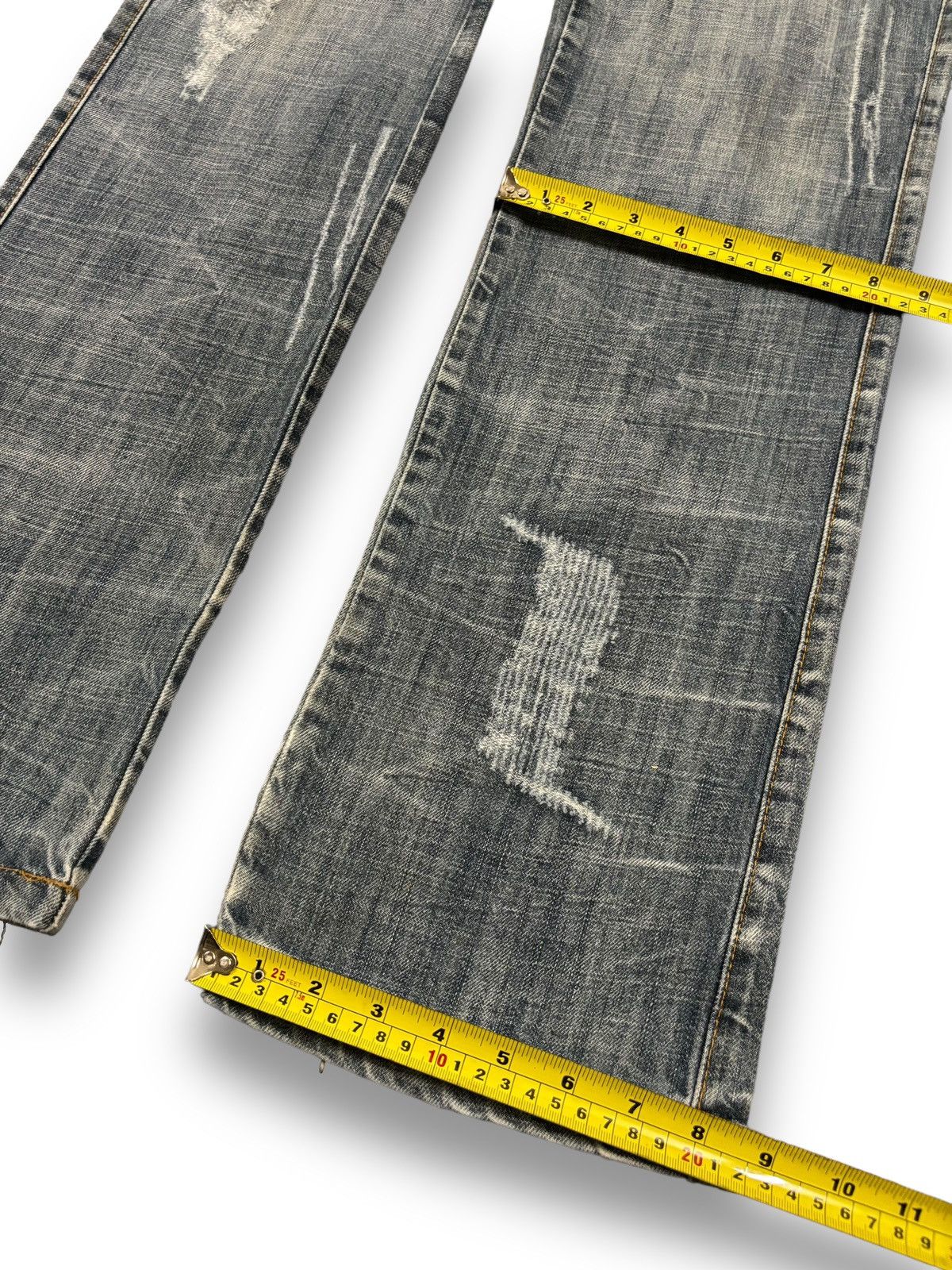 Diesel Vintage Hod-Way Industry Cracked Wash Loose Distressed Jeans Size US 30 / EU 46 - 18 Thumbnail