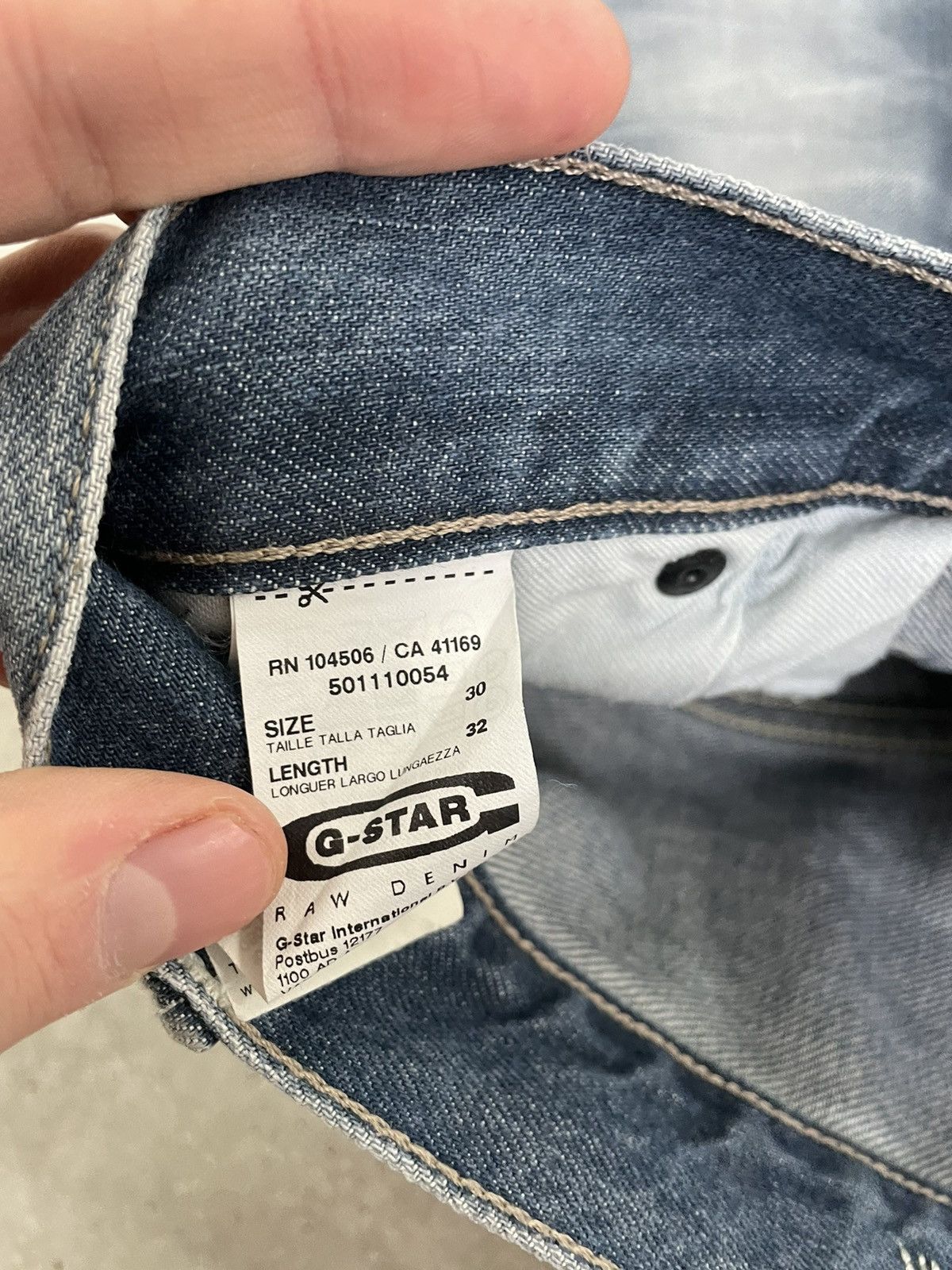 G-Star G star raw banana jeans blue denim Size US 30 / EU 46 - 6 Thumbnail