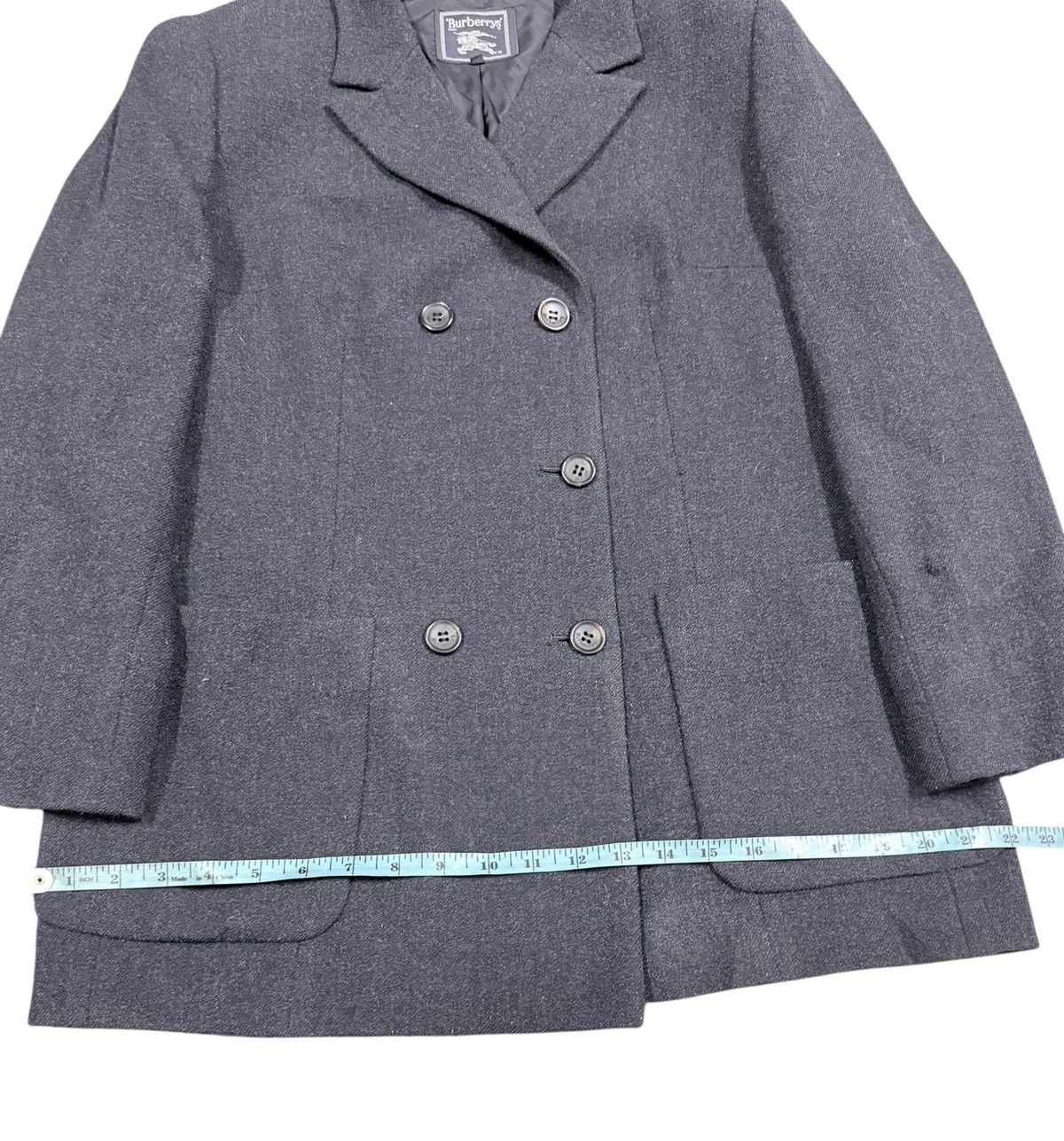Burberrys Prorsum Virgin Wool Double Breasted Coat Jacket