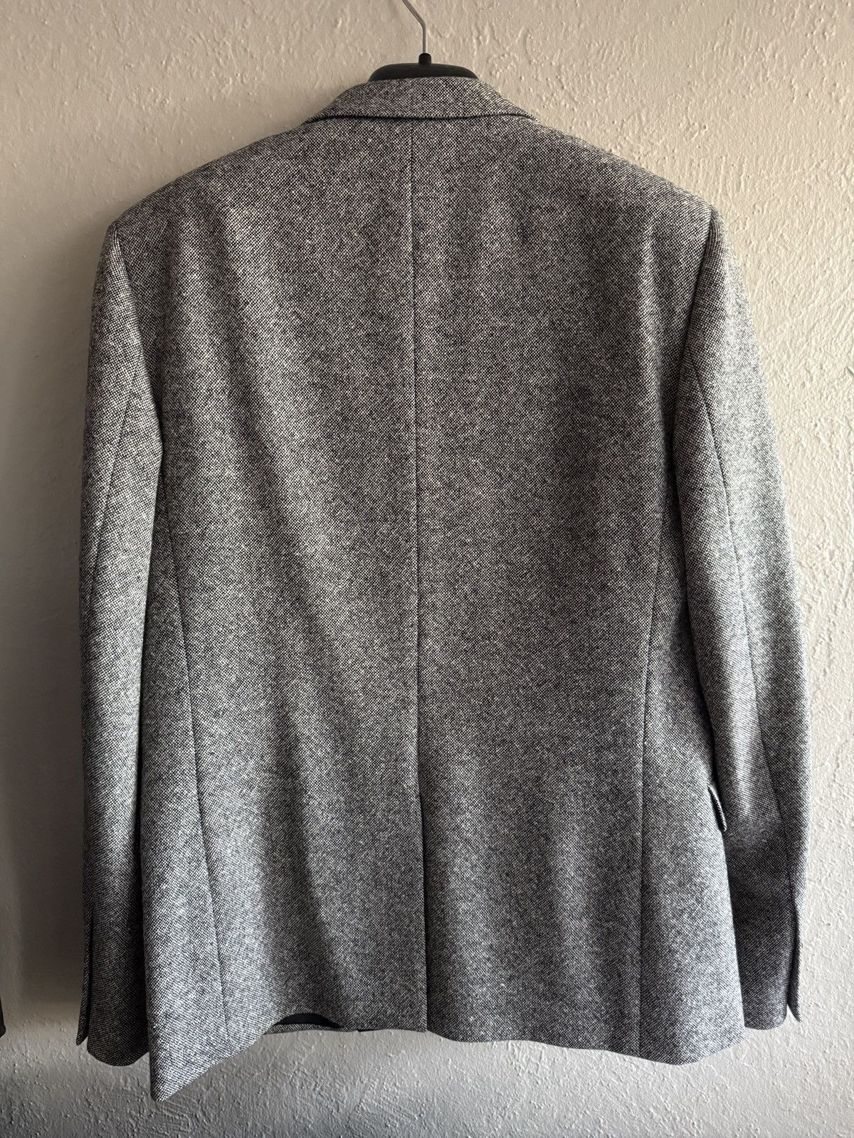 Hedi Slimane × Saint Laurent Paris FW13 Saint Laurent Paris Wool Leather Blazer Jacket 50 Size 50R - 6 Thumbnail