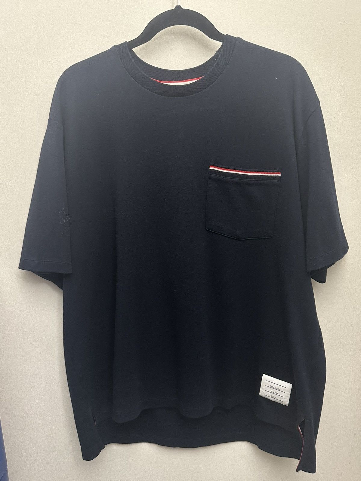 Thom Browne Thom Browne signature pocket SS shirt Size US XL / EU 56 / 4 - 1 Thumbnail