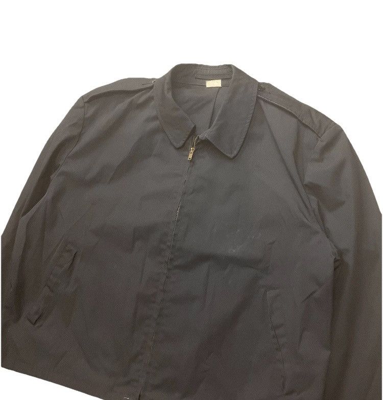 Vintage 80’s Military Deck Jacket Creighton Windbreaker Chin Strap Size US XL / EU 56 / 4 - 2 Thumbnail