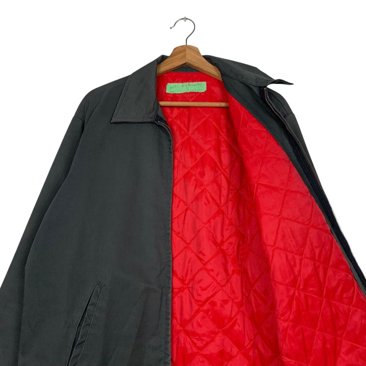 Vintage 90's RIVCO Lot 24481 Quilt Lined Workwear Jacket #2263-C100 Size US L / EU 52-54 / 3 - 10 Thumbnail