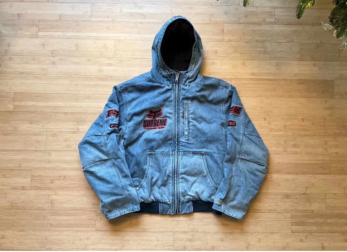 Fox Racing × Supreme Supreme X Fox Racing Hooded Work Jacket Size US M / EU 48-50 / 2 - 10 Thumbnail