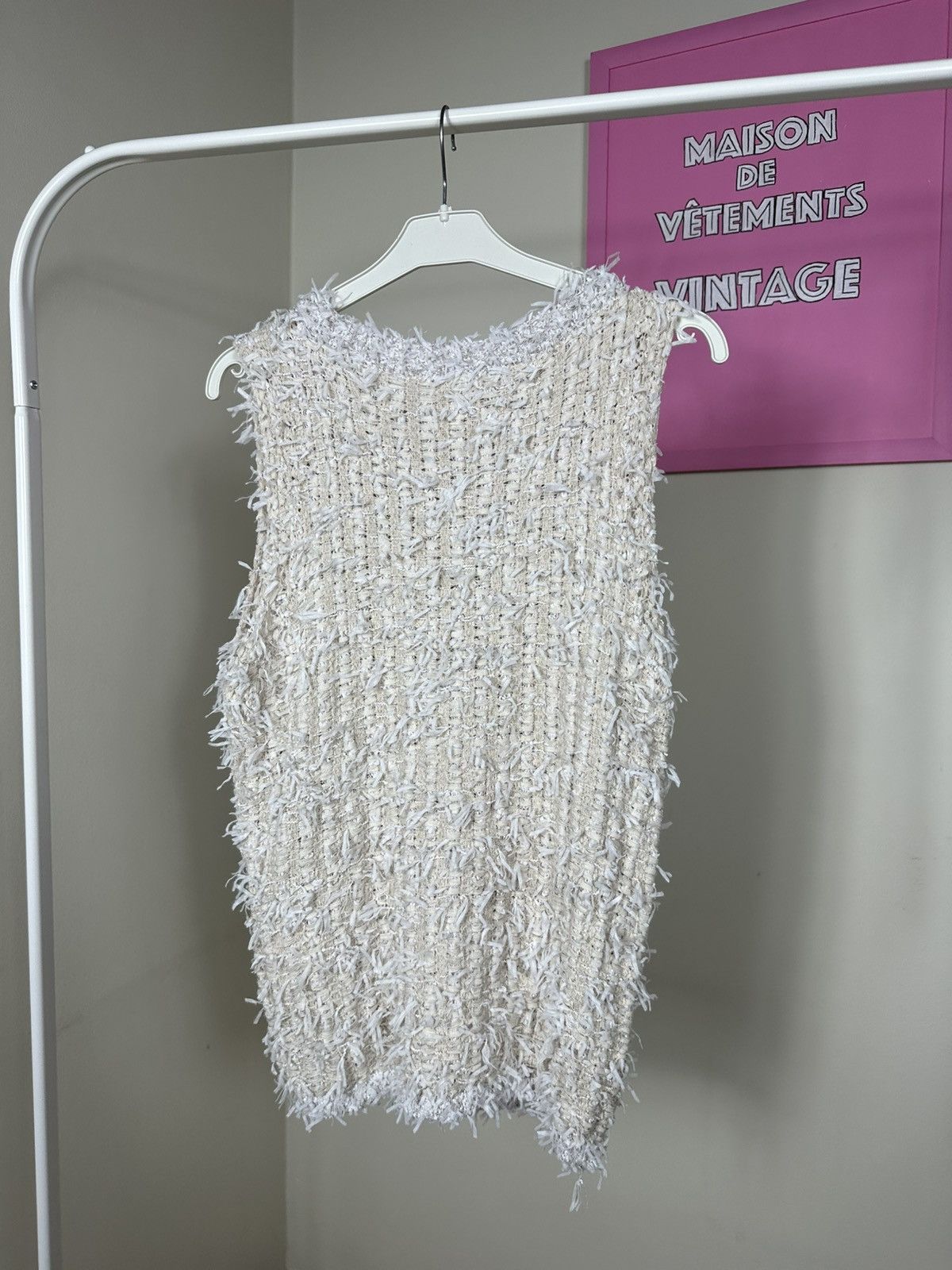Marella Marella Monochrome Antea Jumper Tank Top Size XL / US 12-14 / IT 48-50 - 13 Thumbnail