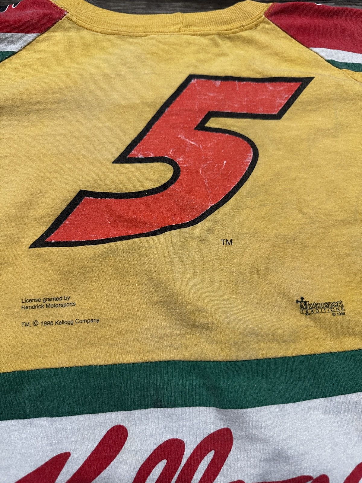 NASCAR 1996 Kellogg's Corn Flakes Racing Tee Size US XL / EU 56 / 4 - 4 Thumbnail