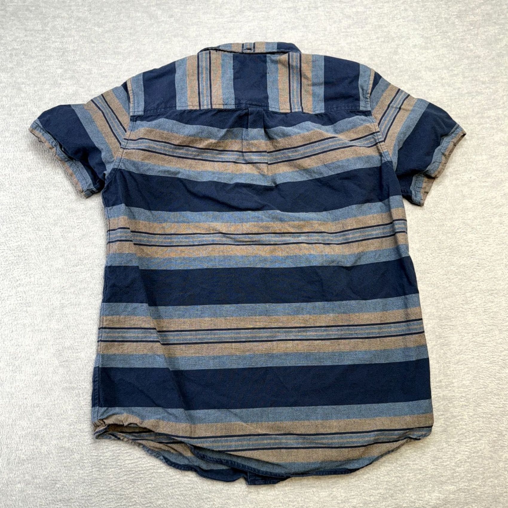 Outerknown Outerknown Shirt Men's Blue Striped Button-Down XS? (Note: Original size is M) Size US M / EU 48-50 / 2 - 4 Thumbnail