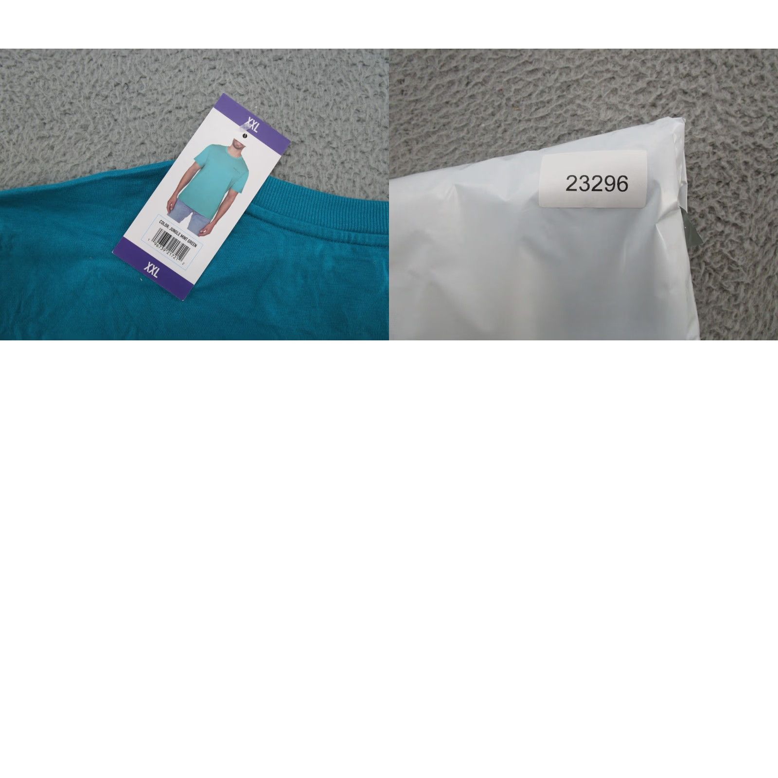 Champion Champion Men's T-Shirt 2XL Jungle Mint Green Spell Out Cotton NEW Size US XXL / EU 58 / 5 - 8 Thumbnail