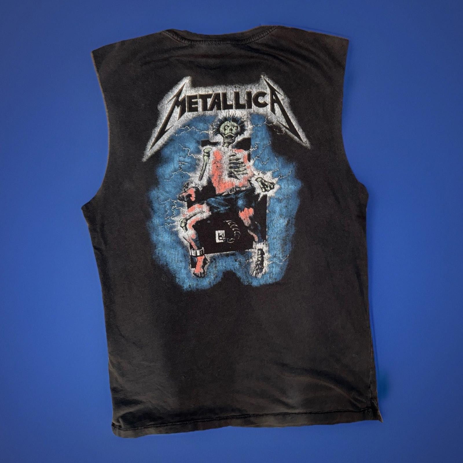 Metallica Metallica T-Shirt Ride The Lightning Size Small Sleeveless Size US S / EU 44-46 / 1 - 2 Thumbnail