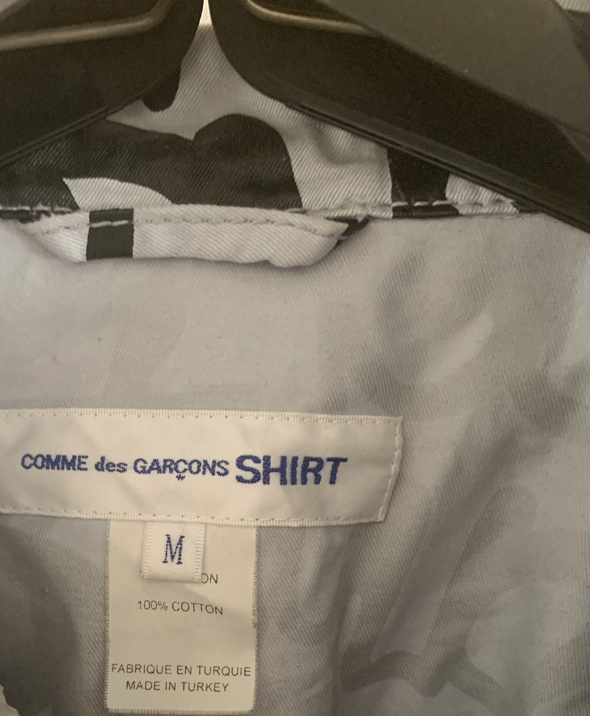 CDG by Comme des Garcons Comme des Garçons SHIRT Graffiti Front Zip Jacket M Size US M / EU 48-50 / 2 - 2 Thumbnail