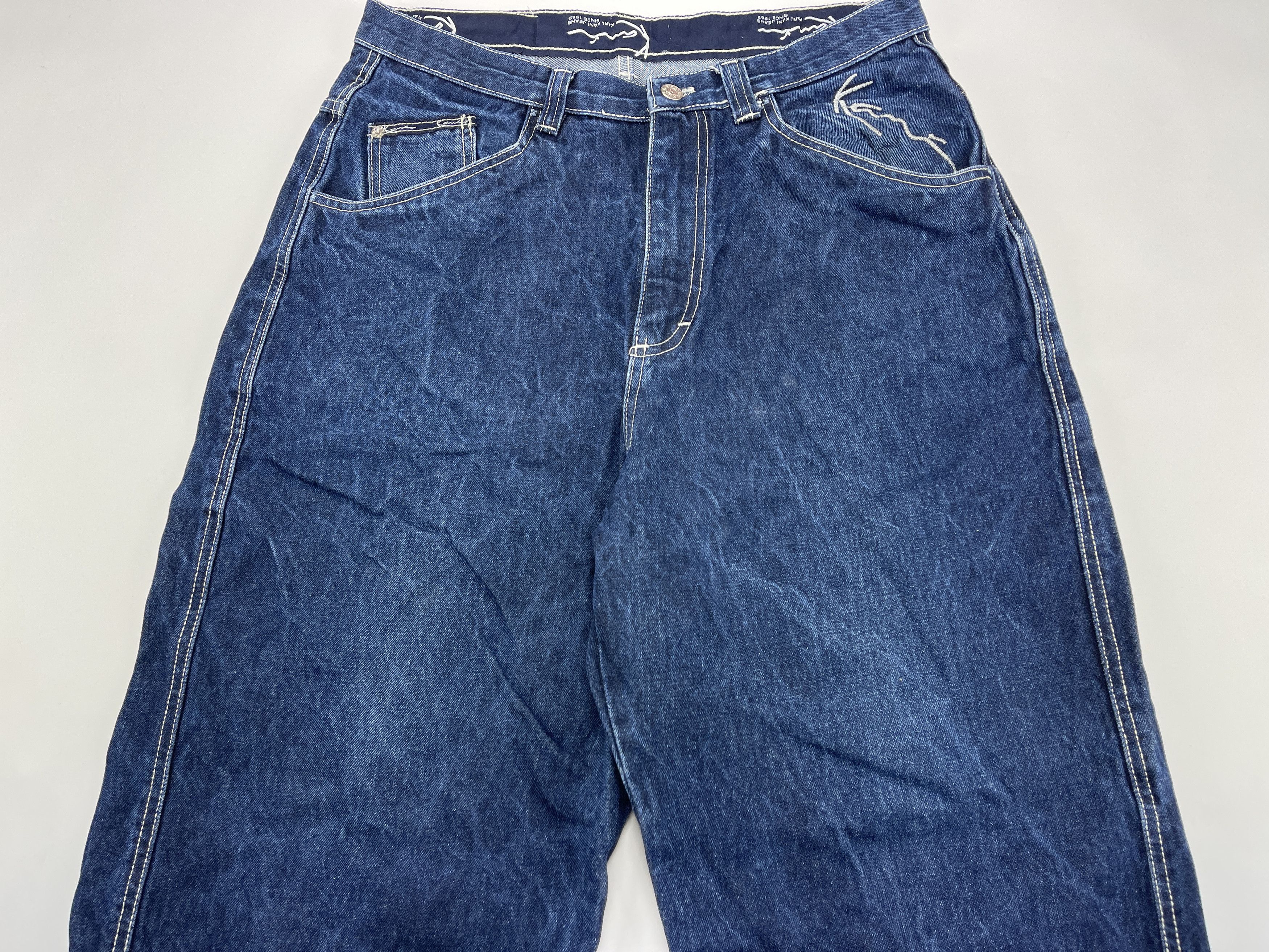 Karl Kani KARL KANI jeans, baggy, vintage Kani jeans, 90s hip hop W 34 Size US 34 / EU 50 - 8 Thumbnail