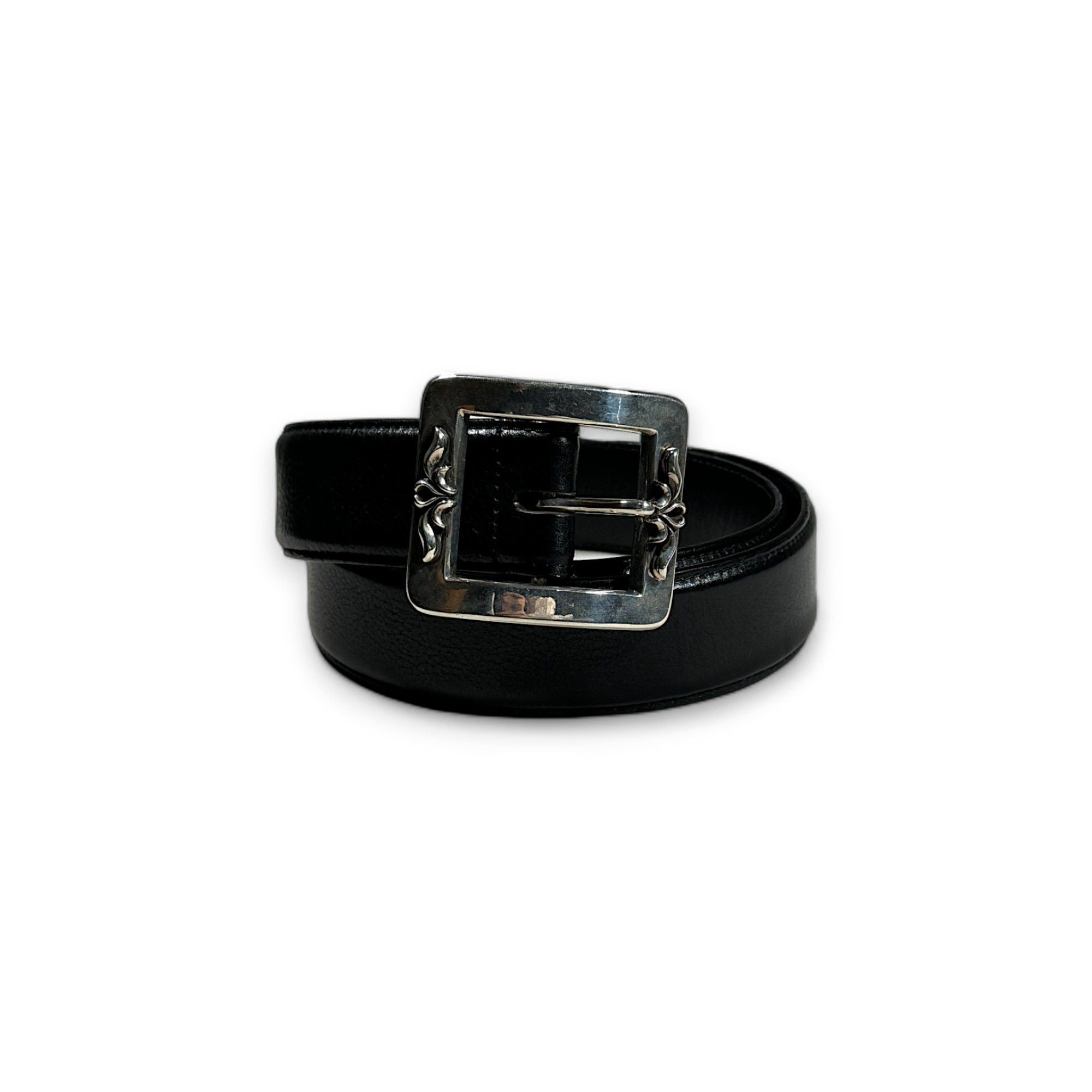 Chrome Hearts Floral Square Buckle Belt Size 36 - 1 Thumbnail