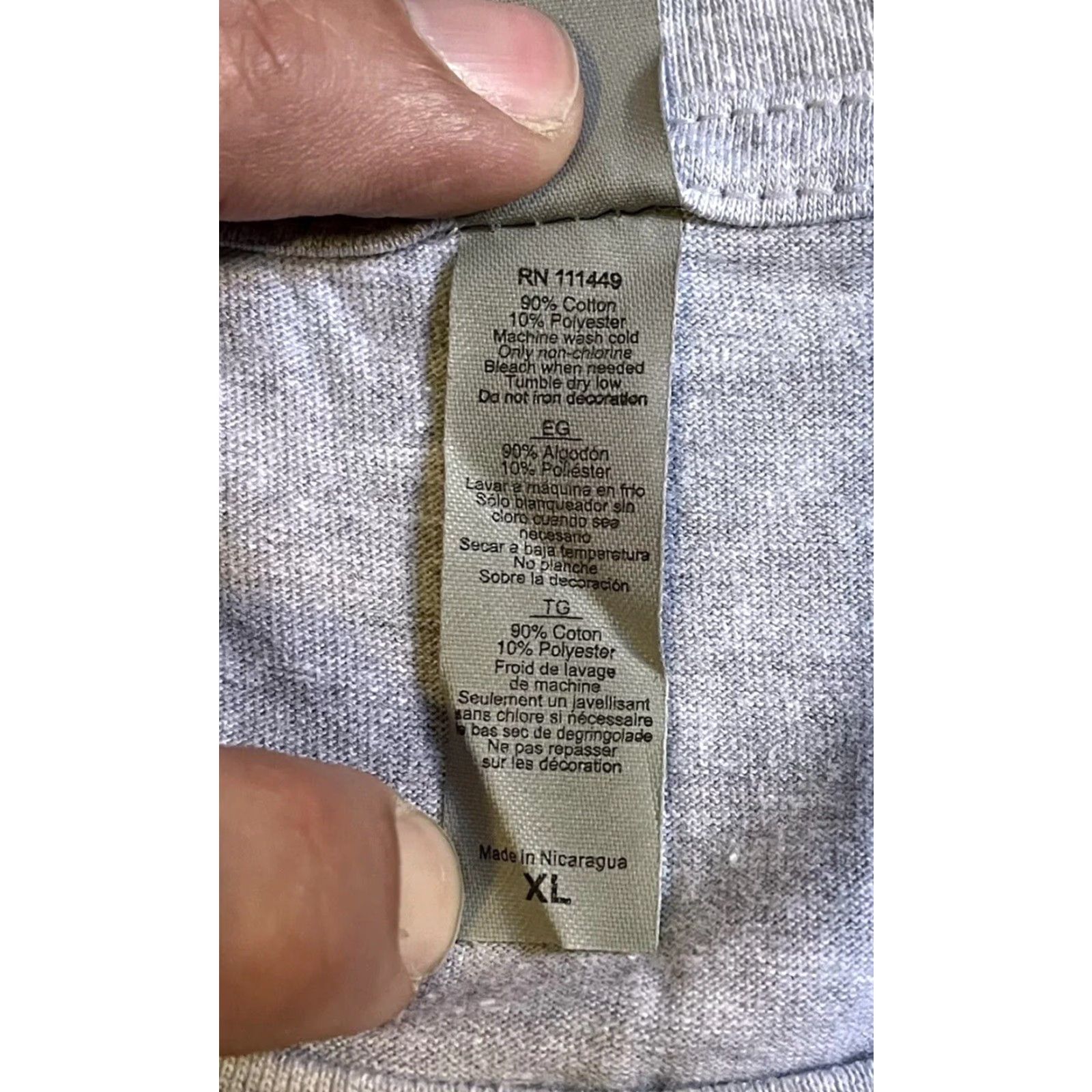 Next Level 106.1 Summer Jam 2017 Shirt Men’s Extra Large Grey BLI Size US XL / EU 56 / 4 - 5 Thumbnail