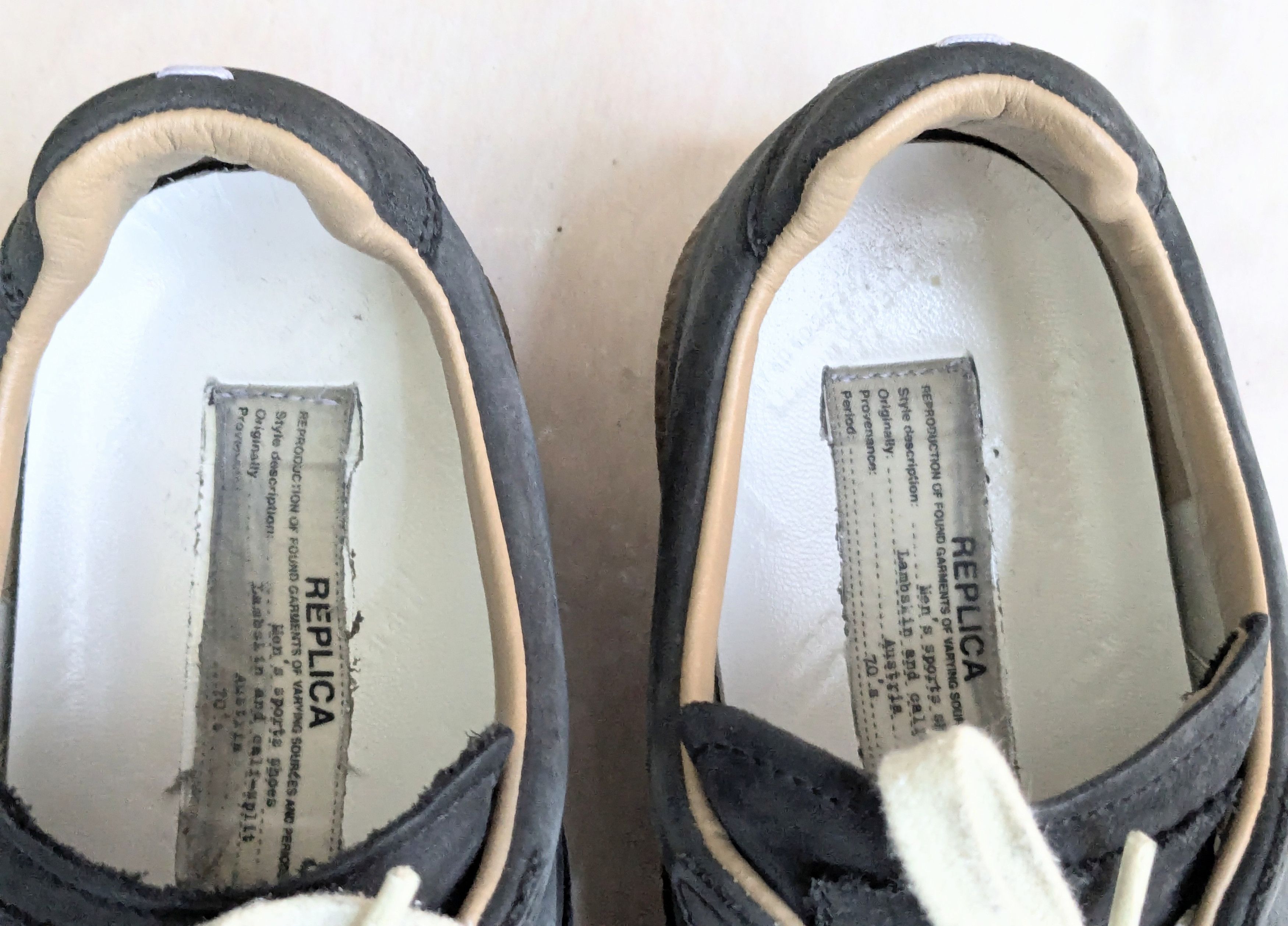 Maison Margiela Maison Margiela Replica Gats Paint Splatter 9 42 Black Size US 9.5 / EU 42-43 - 6 Thumbnail