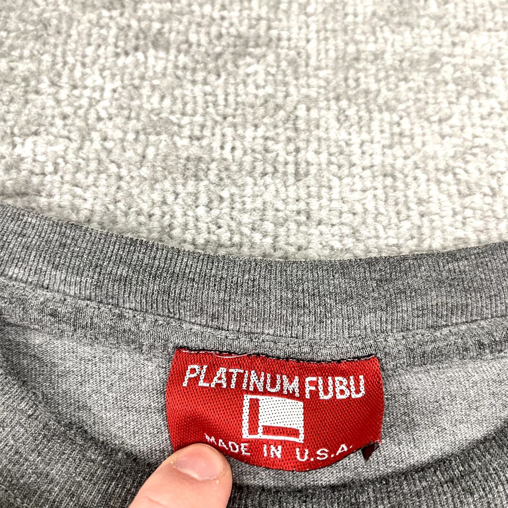 Fubu VINTAGE PLATINUM FUBU Shirt Mens XL Gray Muhammad Ali Graphic Skater Retro 90s Mens Clothing Size US XL / EU 56 / 4 - 3 Thumbnail