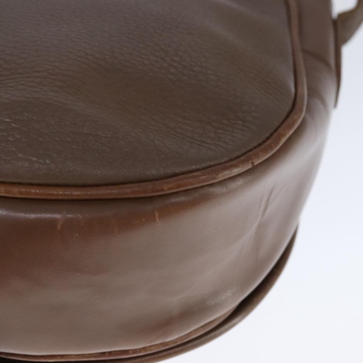Burberry Burberry Shoulder Bag Leather Brown Silver Size ONE SIZE - 16 Thumbnail