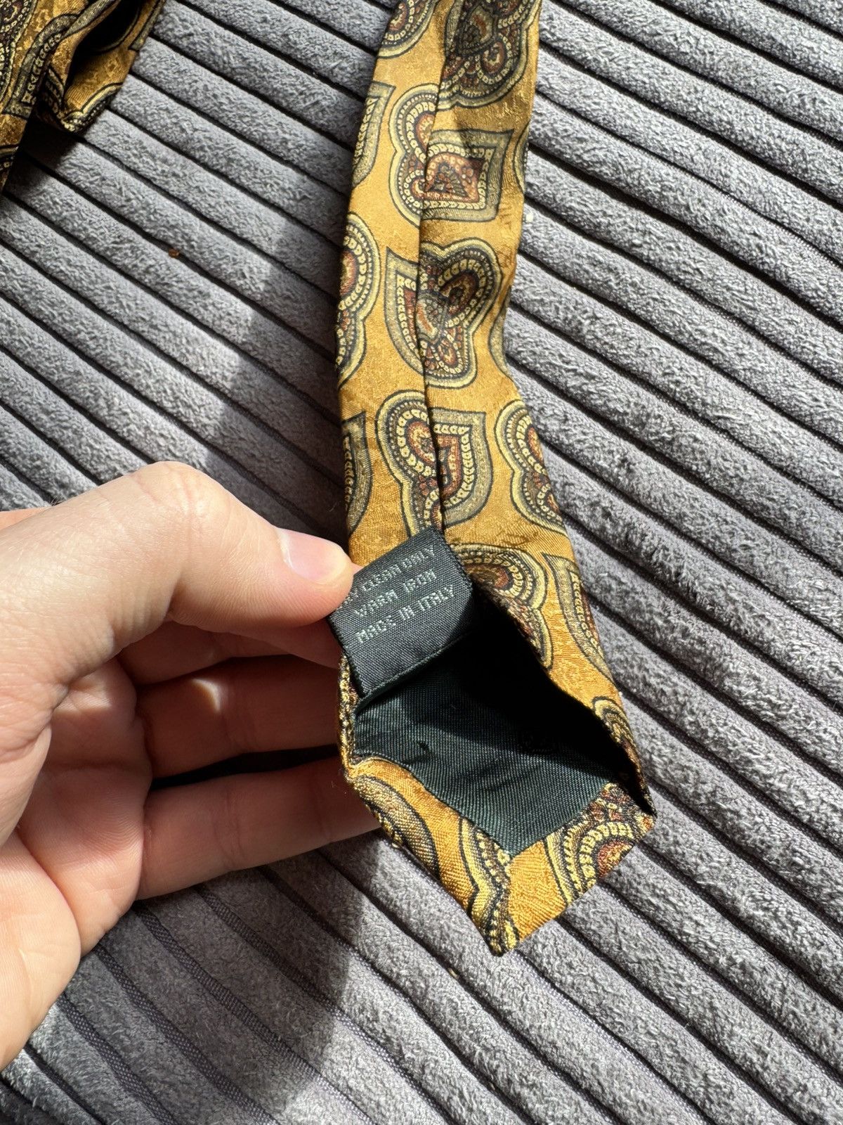 Ermenegildo Zegna Ermenegildo Zegna Cravatte Silk Tie Casual Designer luxury Size ONE SIZE - 4 Thumbnail