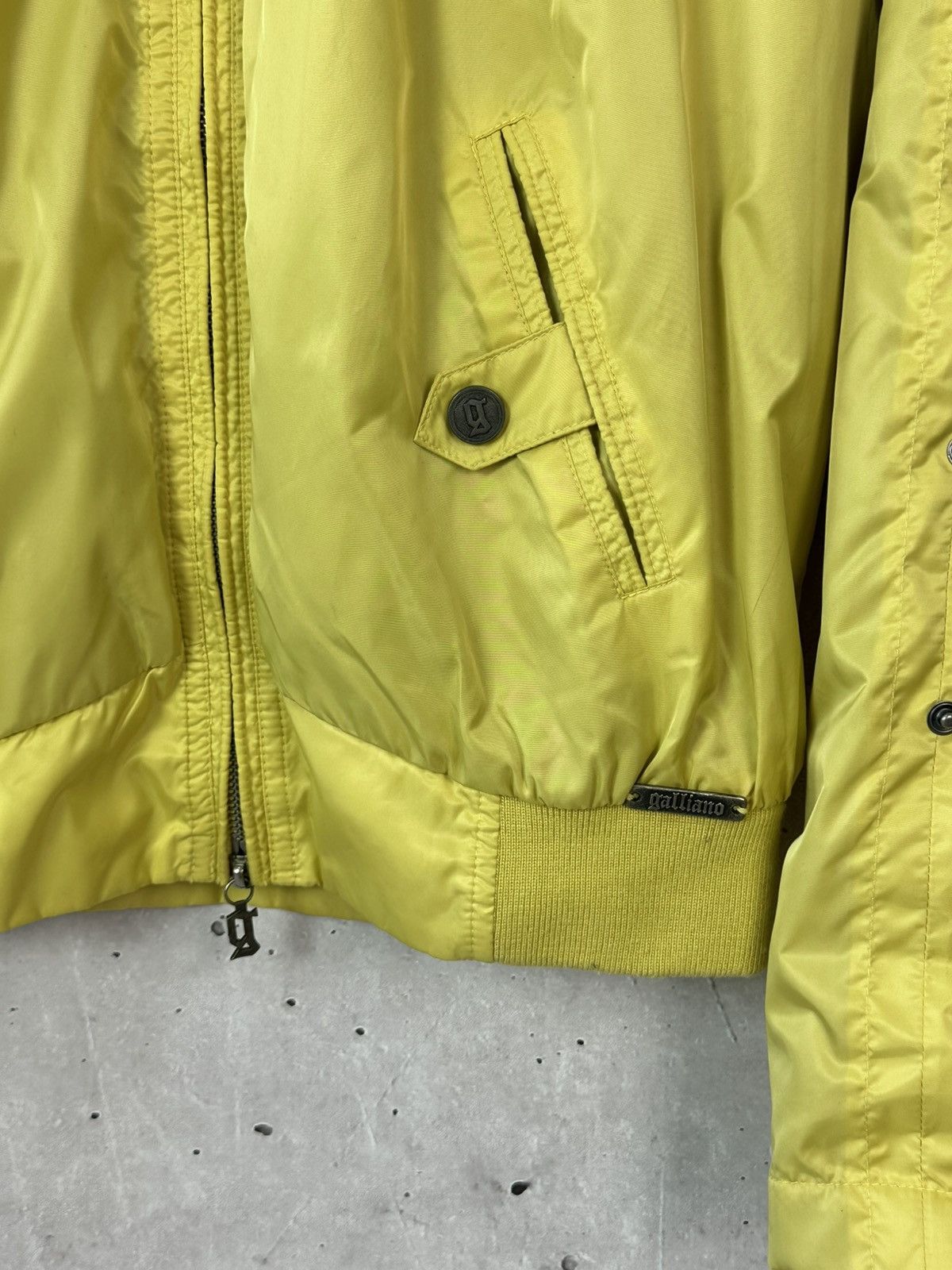 John Galliano John Galliano Vintage Yellow Gangs of Galliano Womens Jacket Size M / US 6-8 / IT 42-44 - 5 Thumbnail