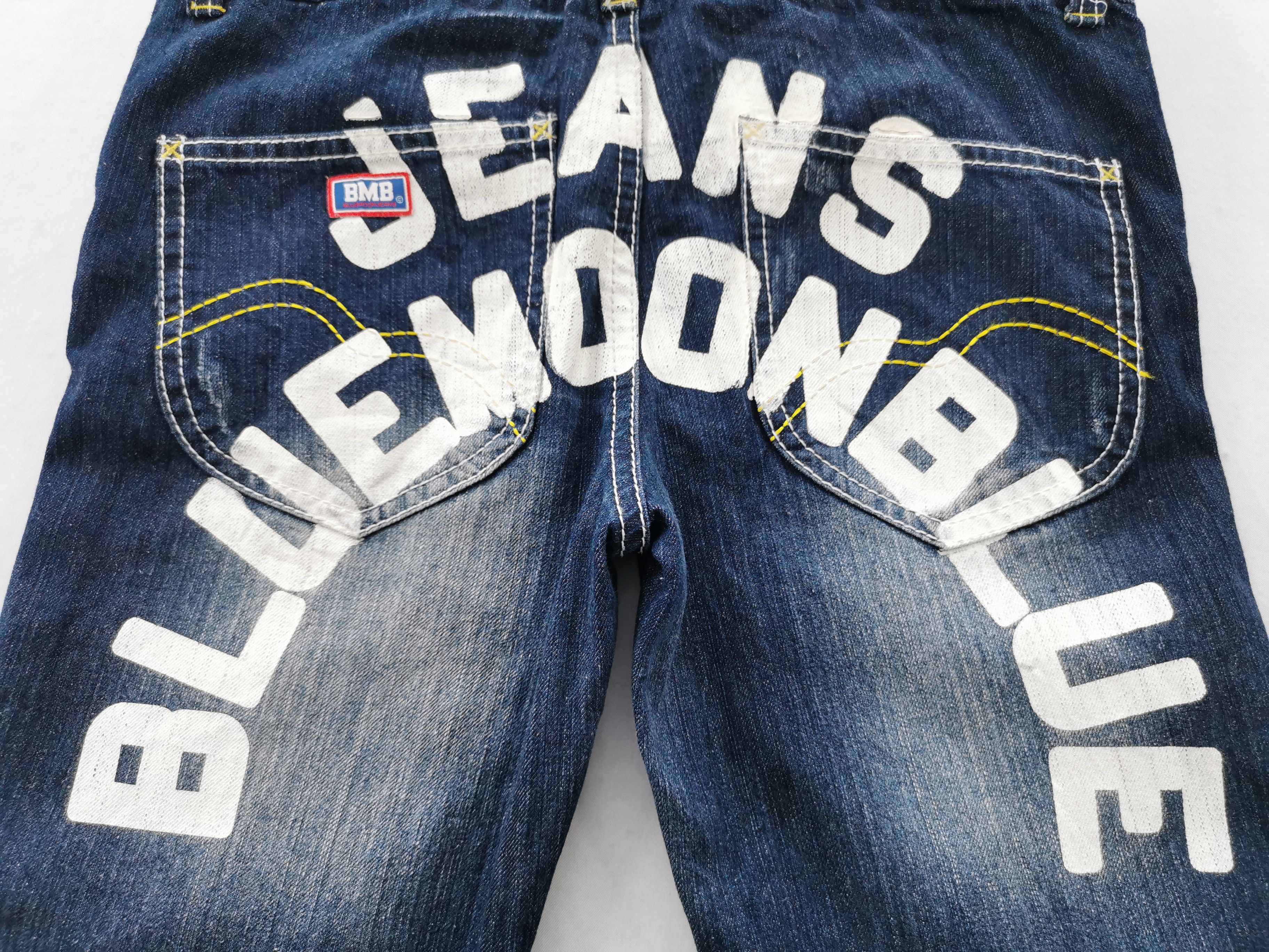 Japanese Brand Vintage 90s Blue Moon Blue Denim Overall Size M Waist 36 Size US 36 / EU 52 - 7 Thumbnail