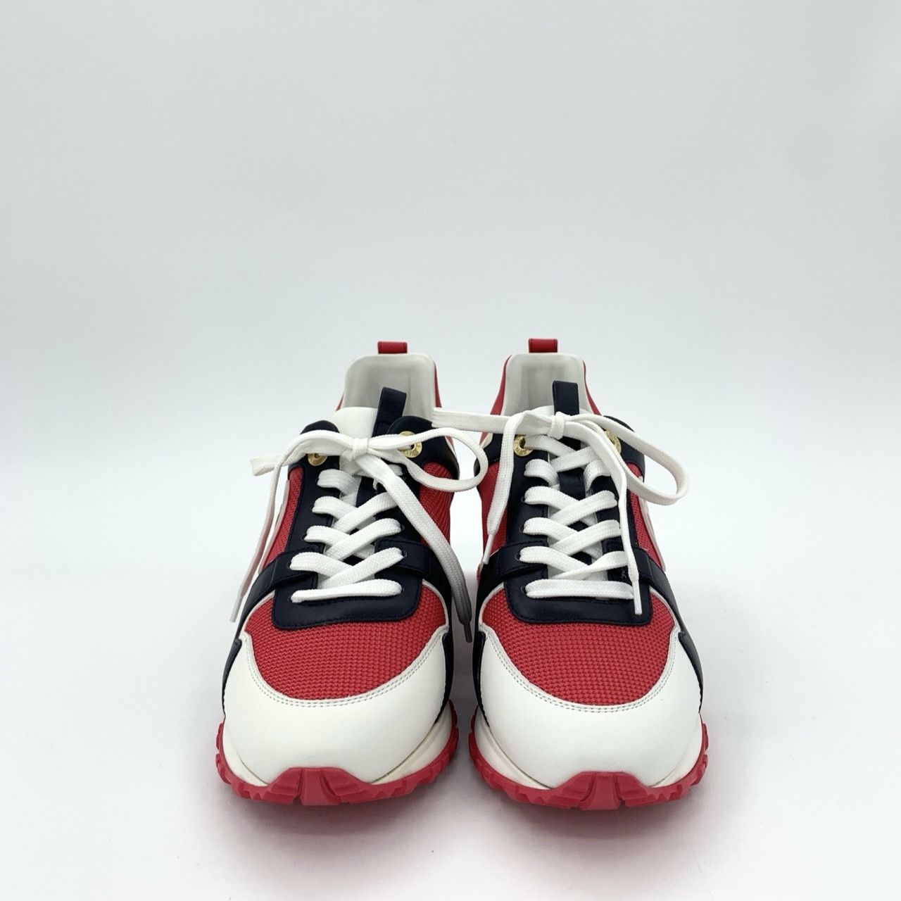 Yves Saint Laurent Louis Vuitton LV Logo Two-Tone Lace-Up Casual Sneakers Size US 4 / IT 34 - 3 Thumbnail