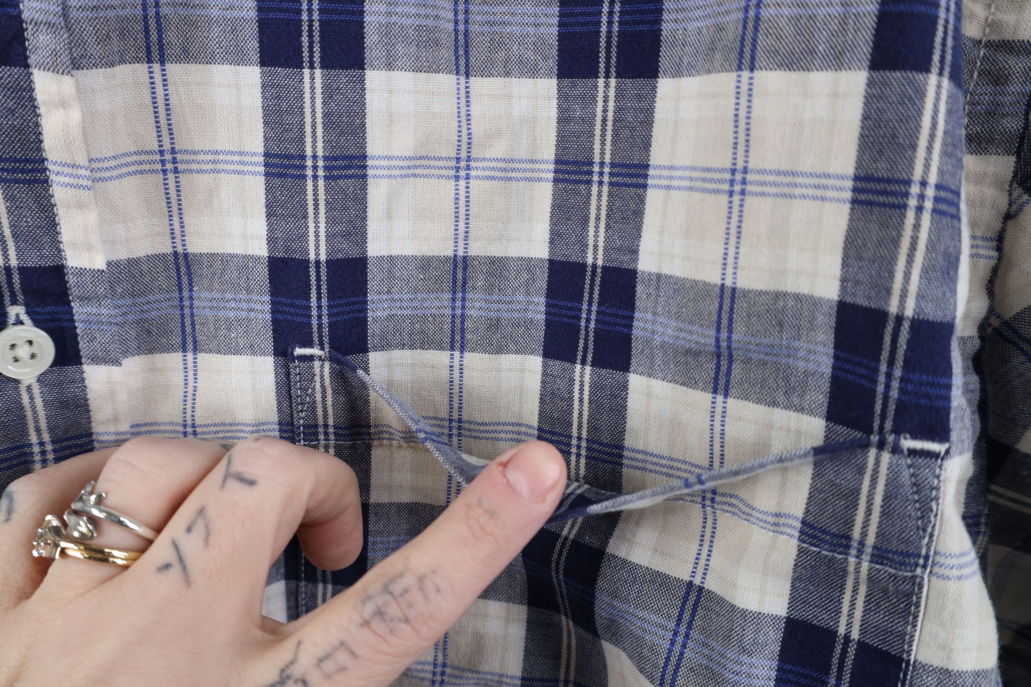 Eddie Bauer Vintage 90s Eddie Bauer Short Sleeve Collared Button Shirt Size US S / EU 44-46 / 1 - 6 Thumbnail
