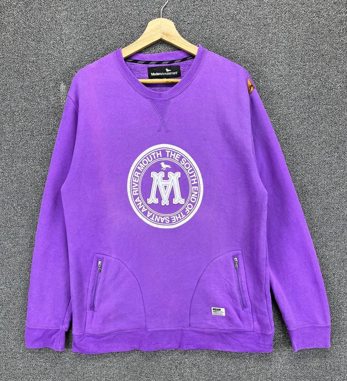 Modern Amusement Vintage Modern Amusement Purple Sweatshirt Size XL / US 12-14 / IT 48-50 - 1 Thumbnail