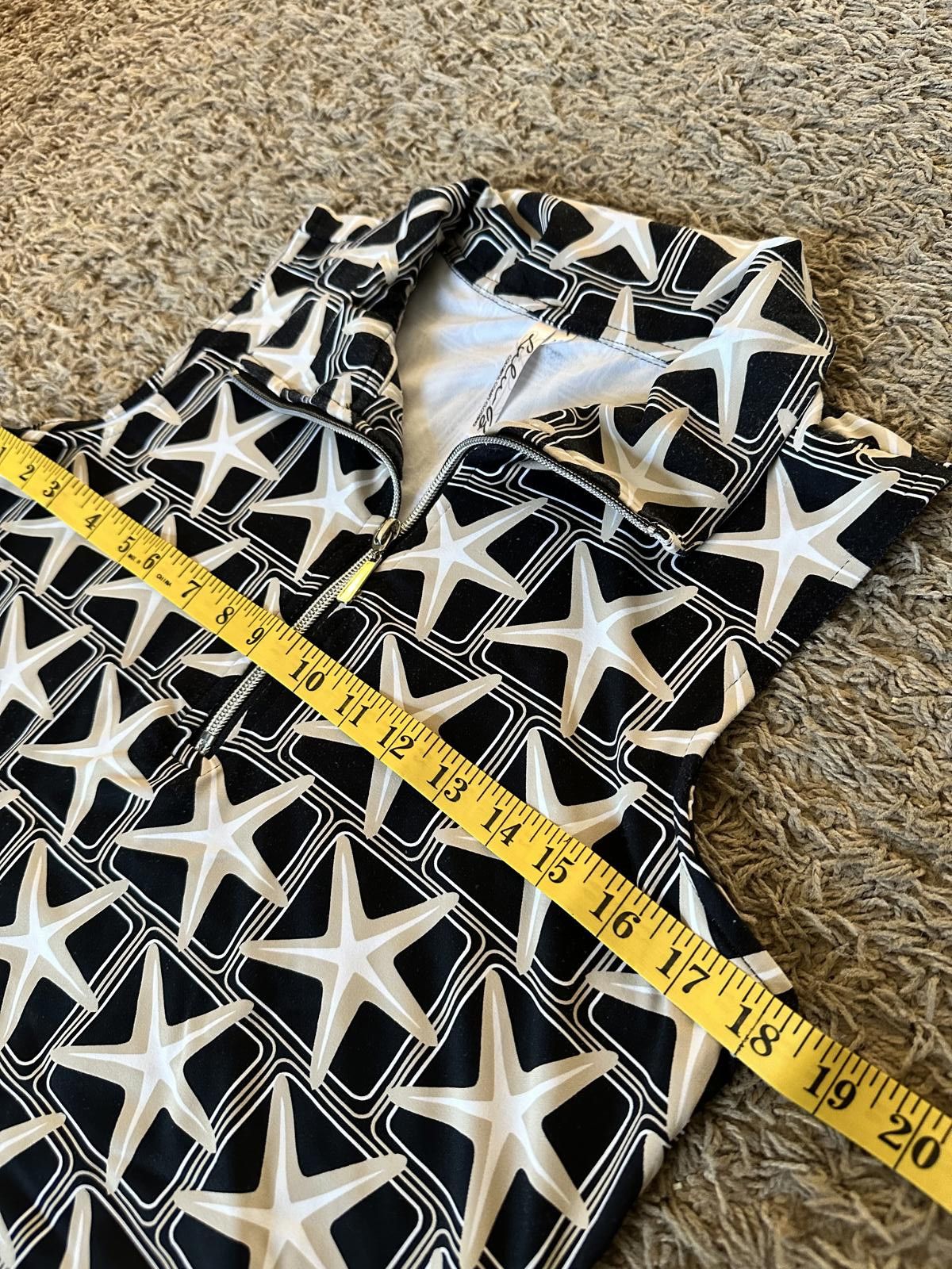 Designer Lilly B. Casual Dress with Starfish Print - Size M Size M / US 6-8 / IT 42-44 - 9 Thumbnail