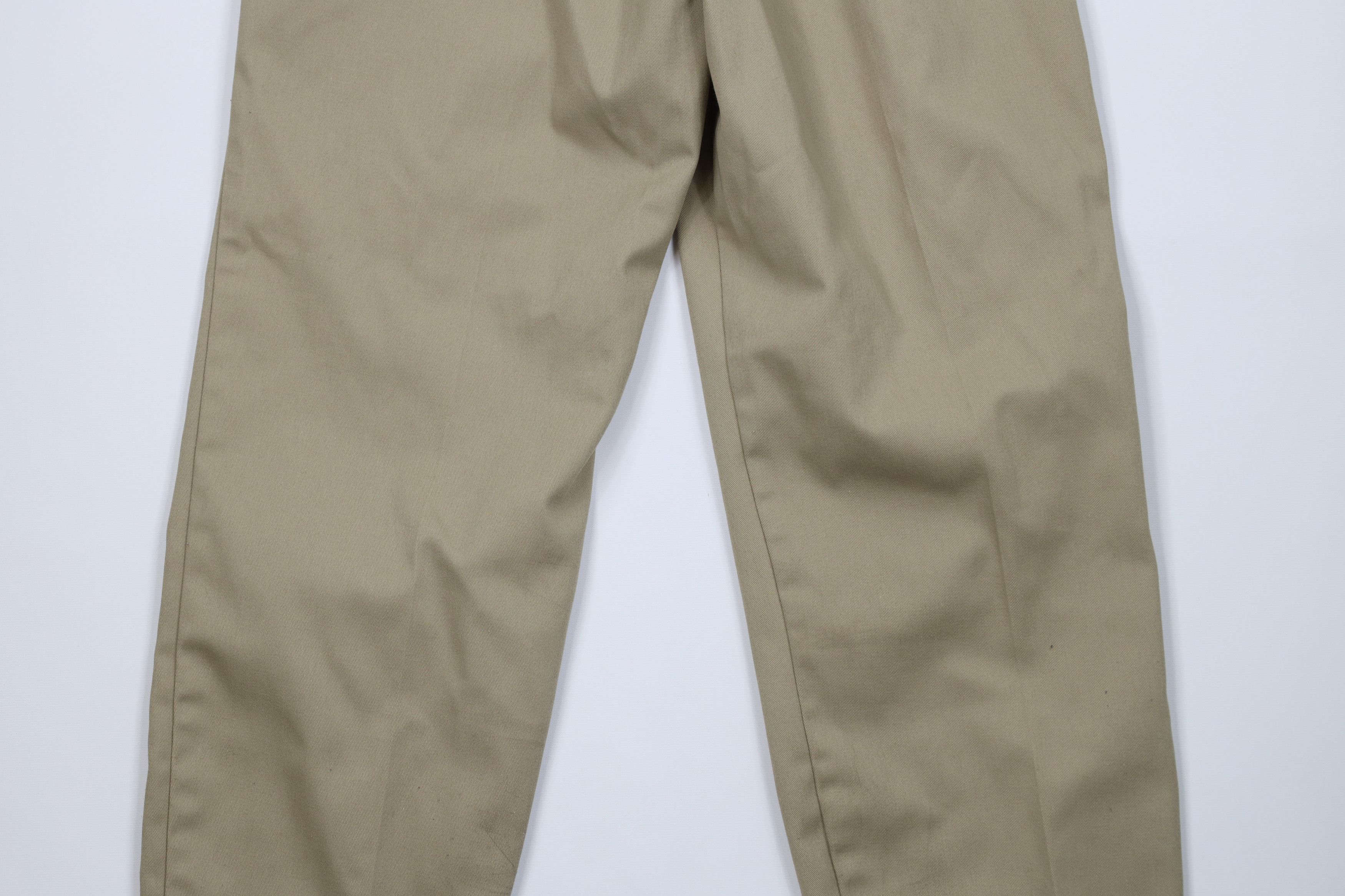 Dickies Vintage 70s Dickies Workwear Mechanic Pants Beige USA Size US 33 - 10 Thumbnail