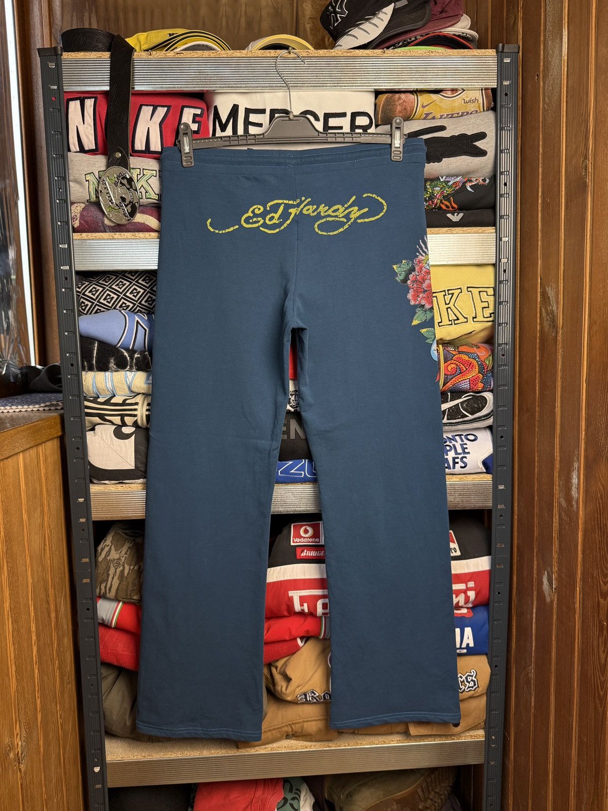 Ed Hardy Vintage Y2k Ed Hardy Suit (Pants+Zip Hoodie) Size L / US 10 / IT 46 - 17 Thumbnail