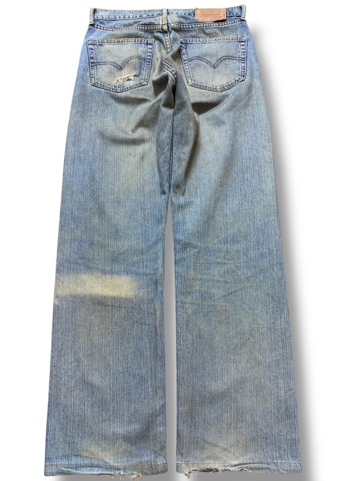 Levi's Vintage Clothing Vintage Levi’s 512 Mudwash Straight Denim Size US 31 - 5 Thumbnail