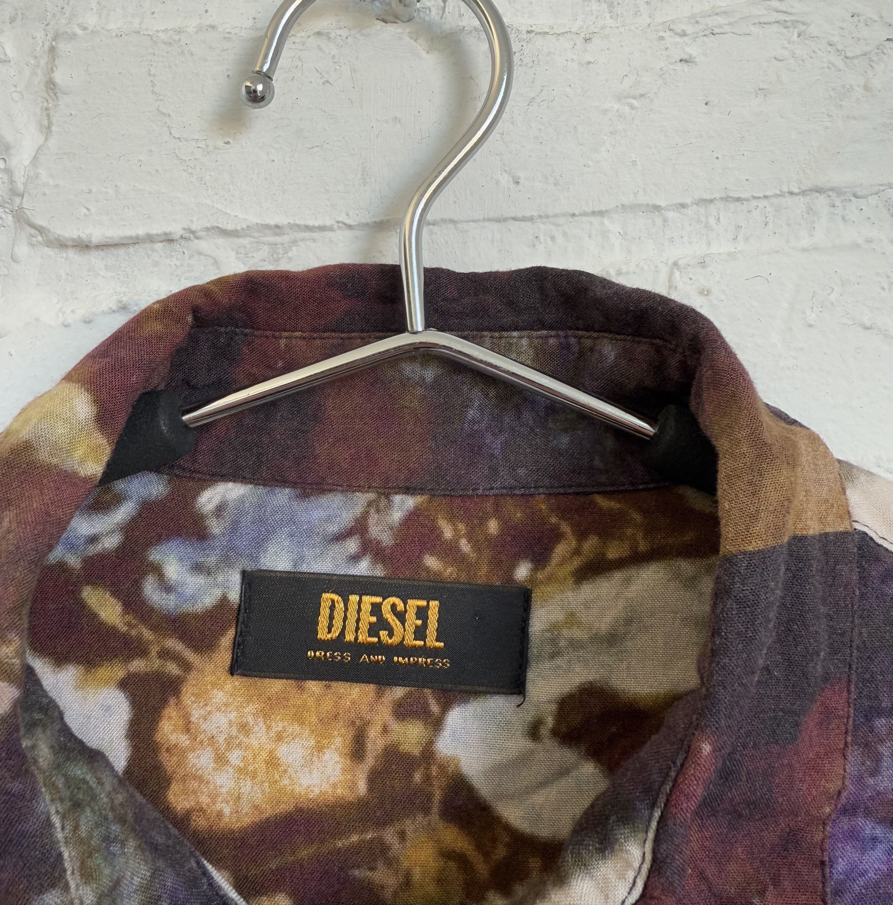 Diesel Diesel Dress and impress y2k abstraction shirt Size S / US 4 / IT 40 - 2 Thumbnail