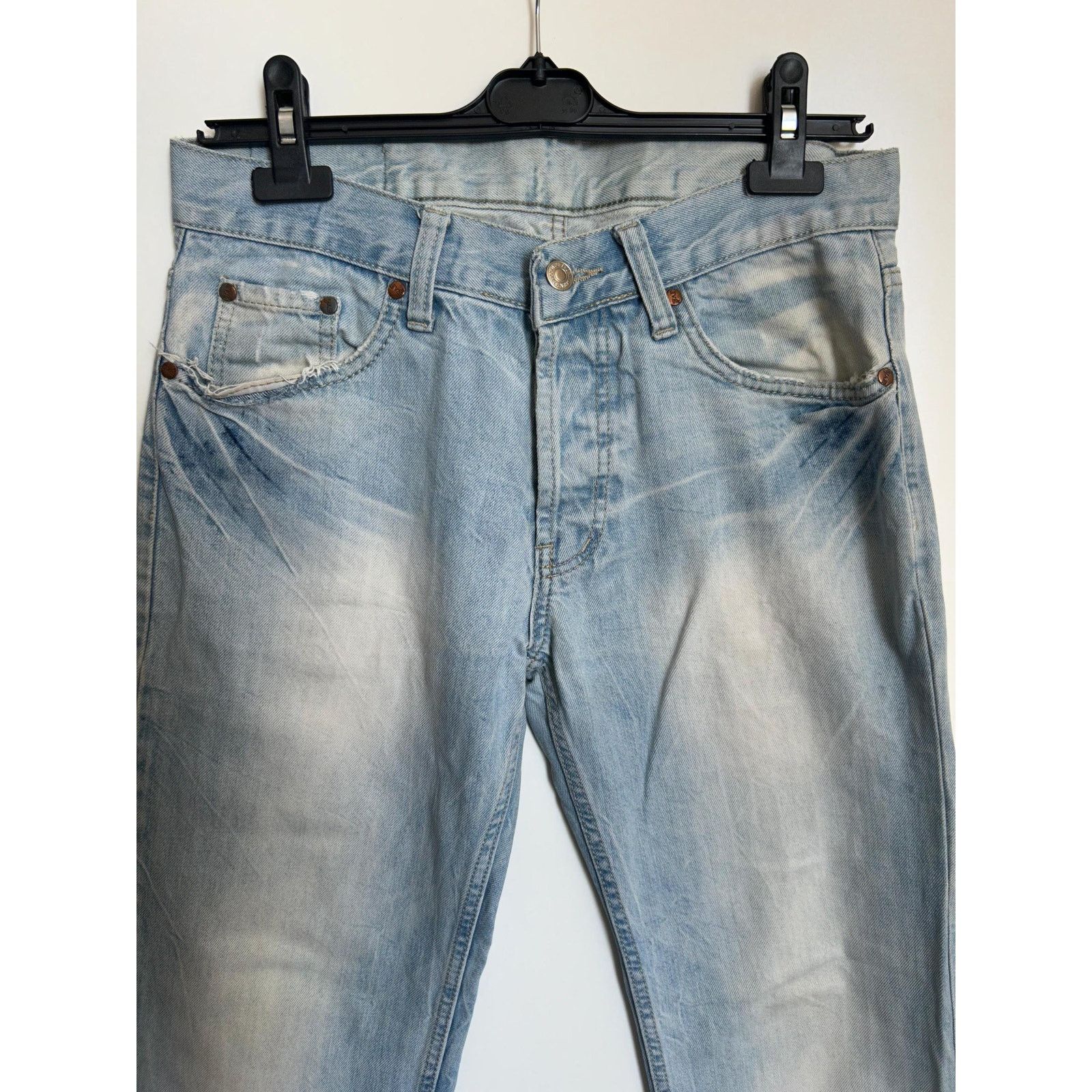 Levi's Vintage Levi's 501 USA 90s Lot 506 High Waist Straight Blue Size US 31 - 4 Thumbnail