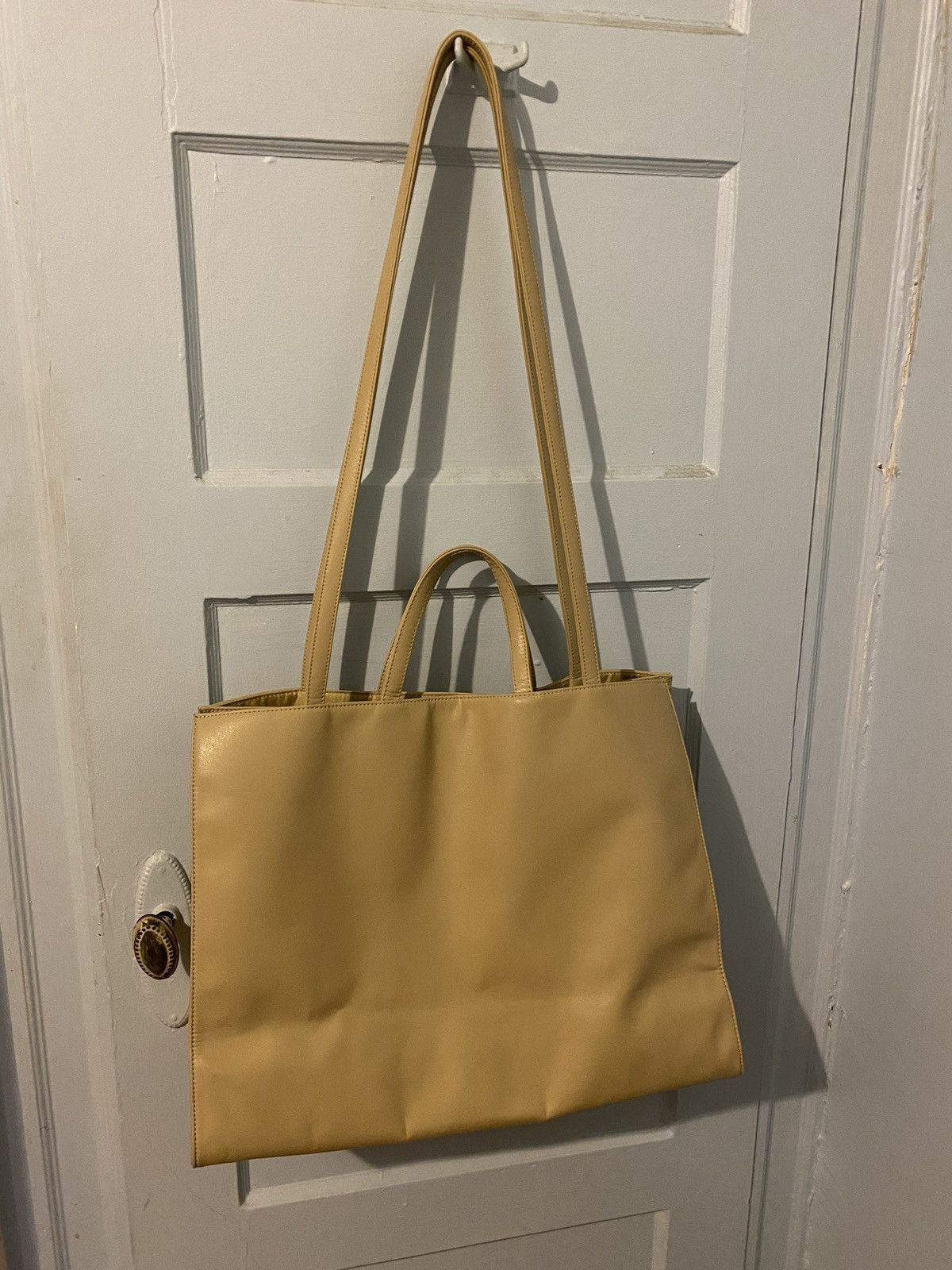 Telfar Telfar Large Shopping Bag ‘Cream’ Size ONE SIZE - 2 Thumbnail